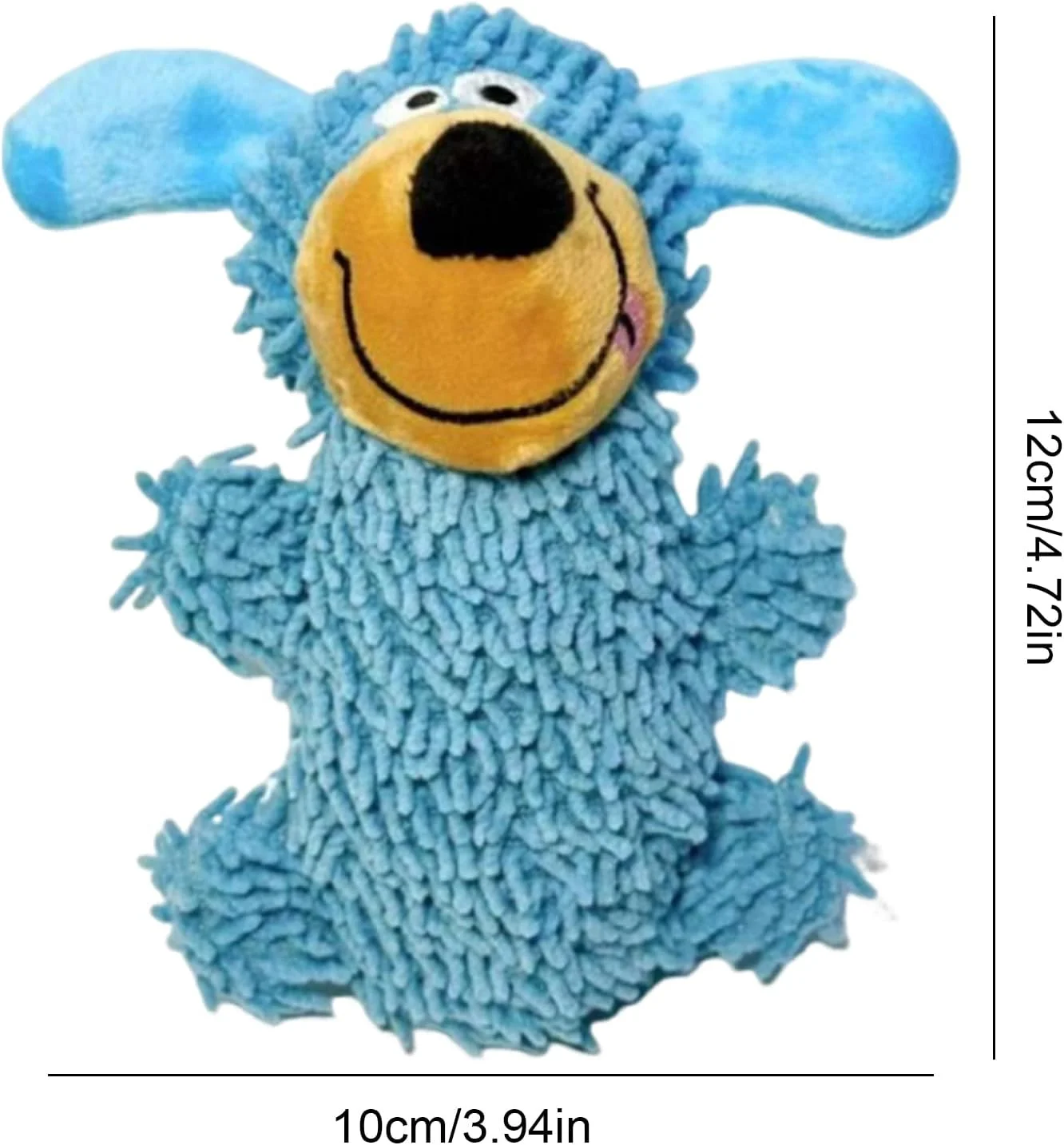 اسباب بازی سگ برای جویدن تهاجمی - اسباب بازی سگ مخملی زیبا با صدای جیر جیر، عروسک نرم بازی های تعاملی برای تحریک دندان درآوردن سگ های بزرگ و کوچک، بازی در فضای داخلی و خارجی، آموزش و غنی سازی