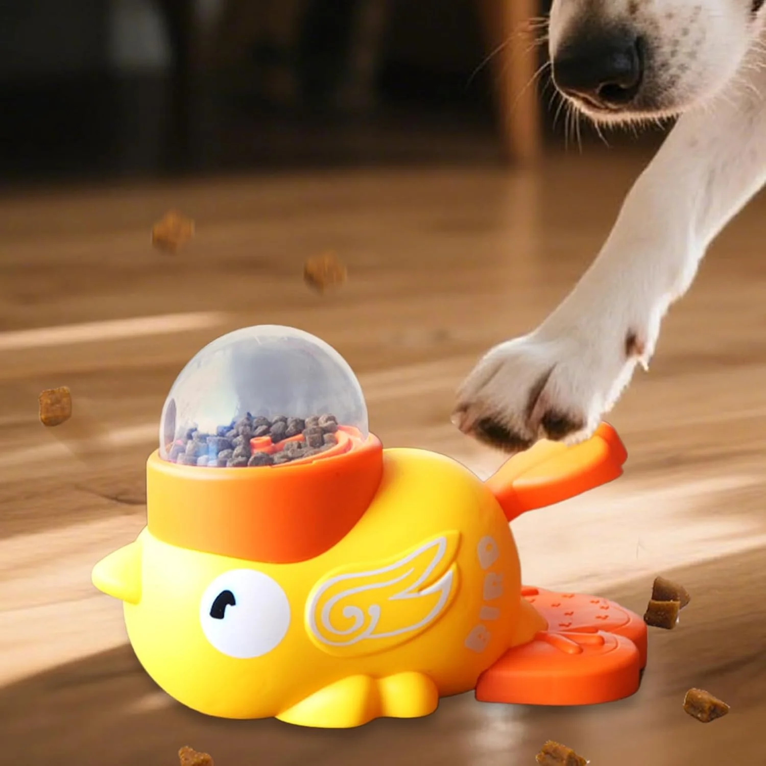 پازل سگ | فیدر غذای طرح اردک | فیدر آموزشی تغذیه آهسته برای تحریک ذهنی سگ و گربه، رفع بی حوصلگی، مناسب فضای داخلی و خارجی پازل سگ | فیدر غذای طرح اردک | فیدر آموزشی تغذیه آهسته برای تحریک ذهنی سگ و گربه، رفع بی حوصلگی، مناسب فضای داخلی و خارجی