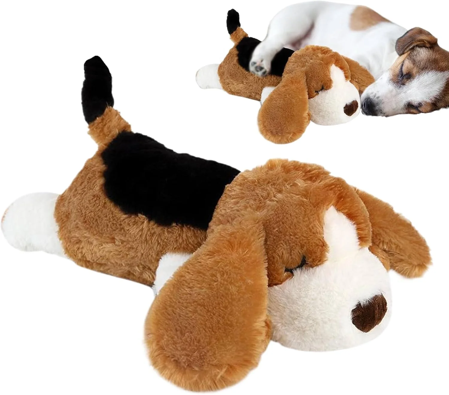 اسباب بازی ضربان قلب توله سگ - اسباب بازی های سگ مخمل خواب دار، کمک آرام بخش برای تحریک جویدن، آرامش، همراهی، دندان درآوردن، آموزش، بی حوصلگی، جدایی، بازی اسباب بازی ضربان قلب توله سگ - اسباب بازی های سگ مخمل خواب دار، کمک آرام بخش برای تحریک جویدن، آرامش، همراهی، دندان درآوردن، آموزش، بی حوصلگی، جدایی، بازی