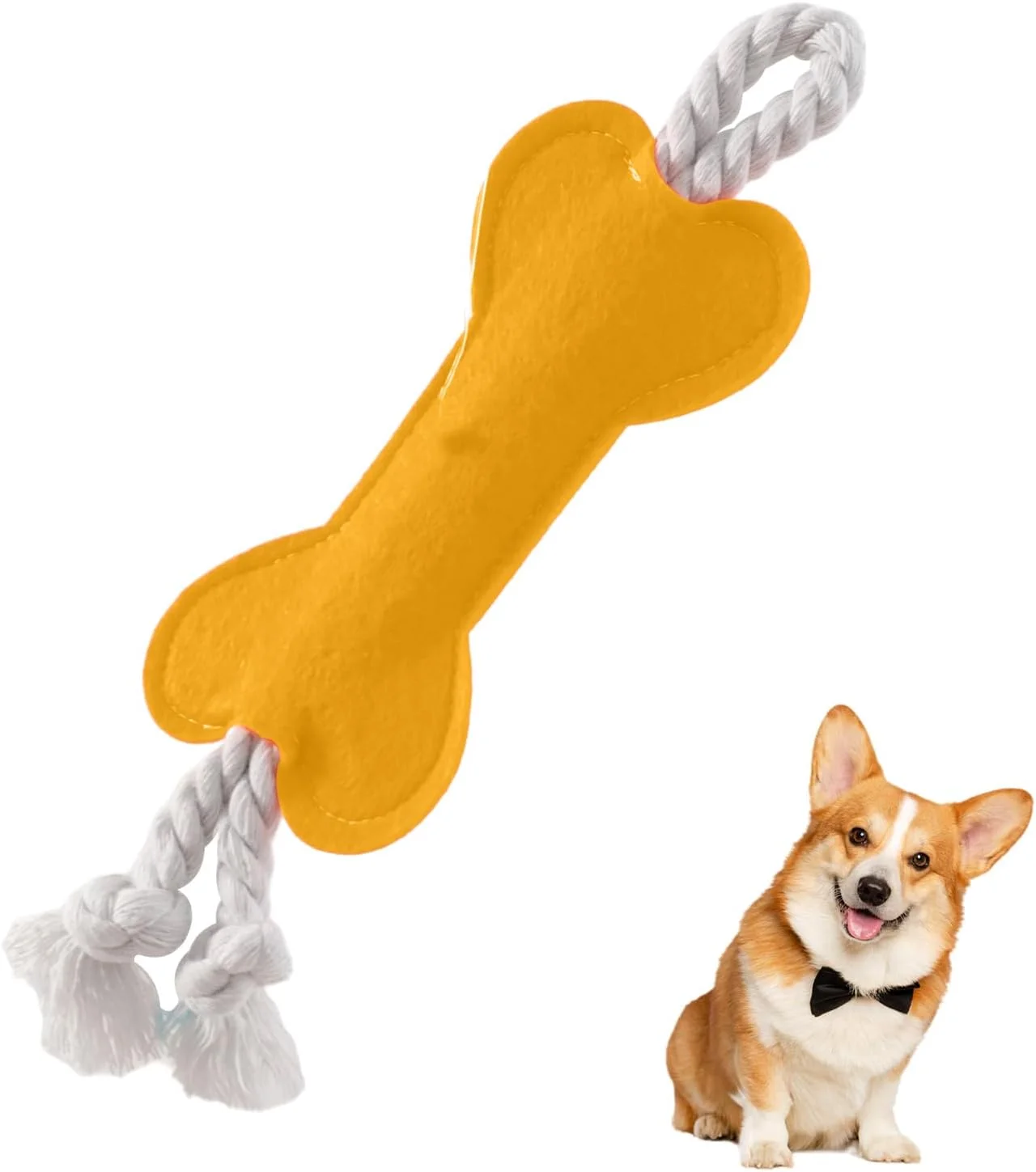 اسباب بازی طنابی سگ برای جویدن تهاجمی، اسباب بازی گاز گرفتن توله سگ به شکل استخوان - طناب پنبه ای کششی دندان درآوردن تعاملی برای حیوانات خانگی کوچک، بزرگ و متوسط، جویدن تهاجمی توله سگ ها در داخل و خارج از منزل اسباب بازی طنابی سگ برای جویدن تهاجمی، اسباب بازی گاز گرفتن توله سگ به شکل استخوان - طناب پنبه ای کششی دندان درآوردن تعاملی برای حیوانات خانگی کوچک، بزرگ و متوسط، جویدن تهاجمی توله سگ ها در داخل و خارج از منزل