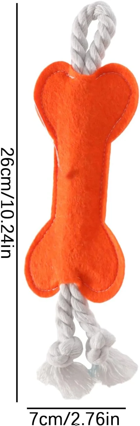 اسباب بازی طنابی سگ برای جویدن تهاجمی، اسباب بازی گاز گرفتن توله سگ به شکل استخوان - طناب پنبه ای کششی دندان درآوردن تعاملی برای حیوانات خانگی کوچک، بزرگ و متوسط، جویدن تهاجمی توله سگ ها در داخل و خارج از منزل اسباب بازی طنابی سگ برای جویدن تهاجمی، اسباب بازی گاز گرفتن توله سگ به شکل استخوان - طناب پنبه ای کششی دندان درآوردن تعاملی برای حیوانات خانگی کوچک، بزرگ و متوسط، جویدن تهاجمی توله سگ ها در داخل و خارج از منزل