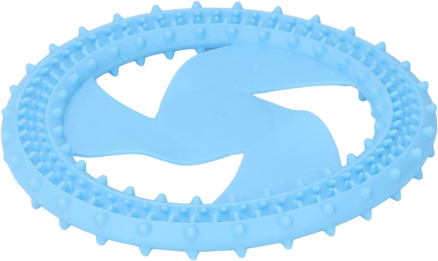 اسباب بازی دیسک پرنده سگ Tnfeeon، دیسک پرنده نرم سیلیکونی برای تمیز کردن دندان ها مناسب آموزش در فضای باز (آبی) اسباب بازی دیسک پرنده سگ Tnfeeon، دیسک پرنده نرم سیلیکونی برای تمیز کردن دندان ها مناسب آموزش در فضای باز (آبی)