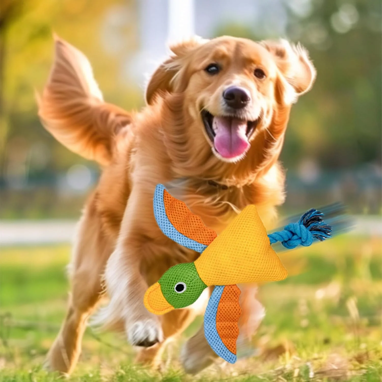 اسباب بازی سگ، اسباب بازی جویدنی توله سگ طرح پرنده | لوازم دندان درآوردن تعاملی با پنبه پر شده و گره طناب برای رفع بی حوصلگی سگ های کوچک و بزرگ، مناسب برای جویدن تهاجمی اسباب بازی سگ، اسباب بازی جویدنی توله سگ طرح پرنده | لوازم دندان درآوردن تعاملی با پنبه پر شده و گره طناب برای رفع بی حوصلگی سگ های کوچک و بزرگ، مناسب برای جویدن تهاجمی