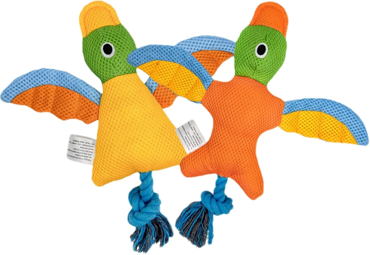 اسباب بازی های کوچک سگ، اسباب بازی های جویدنی توله سگ طرح پرنده | وسایل دندان درآوردن تعاملی با پنبه پر شده و گره طناب برای رفع بی حوصلگی سگ های جونده پرخاشگر نژاد کوچک متوسط بزرگ اسباب بازی های کوچک سگ، اسباب بازی های جویدنی توله سگ طرح پرنده | وسایل دندان درآوردن تعاملی با پنبه پر شده و گره طناب برای رفع بی حوصلگی سگ های جونده پرخاشگر نژاد کوچک متوسط بزرگ