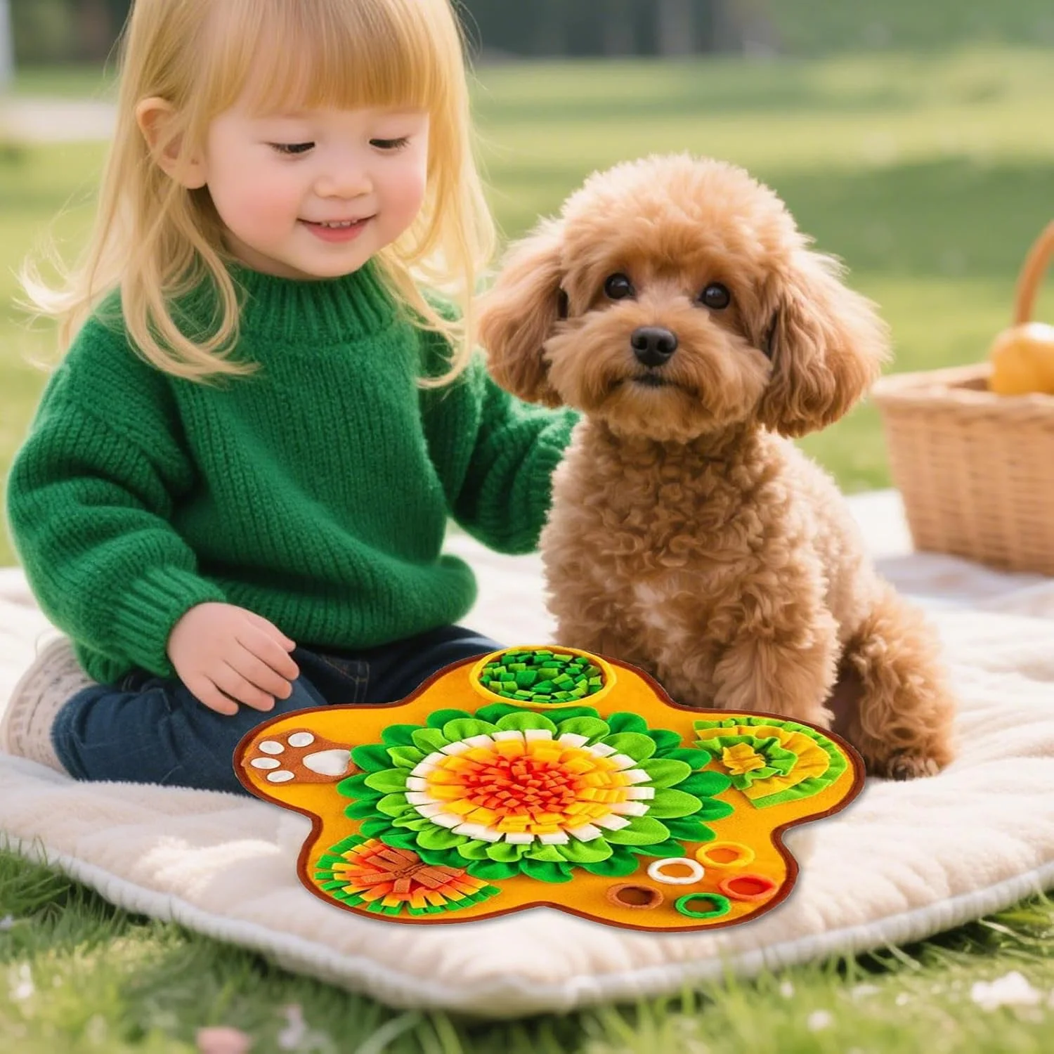 پد بویایی سگ، پد تغذیه حیوانات خانگی - پد بویایی ضد لغزش سگ برای تقویت مغز، رفع بی حوصلگی، غنی سازی، آموزش شناختی، خانه، مسافرت پد بویایی سگ، پد تغذیه حیوانات خانگی - پد بویایی ضد لغزش سگ برای تقویت مغز، رفع بی حوصلگی، غنی سازی، آموزش شناختی، خانه، مسافرت