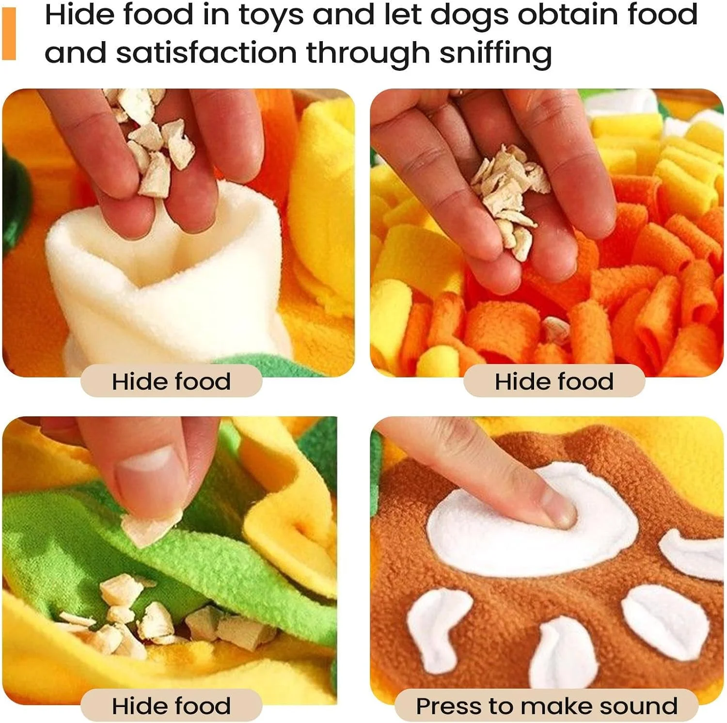 پد تغذیه آهسته حیوانات خانگی - پد اسنافلی مقاوم در برابر گاز گرفتن سگ برای تقویت مغز، آموزش شناختی، تحریک ذهنی و غنی سازی پد تغذیه آهسته حیوانات خانگی - پد اسنافلی مقاوم در برابر گاز گرفتن سگ برای تقویت مغز، آموزش شناختی، تحریک ذهنی و غنی سازی