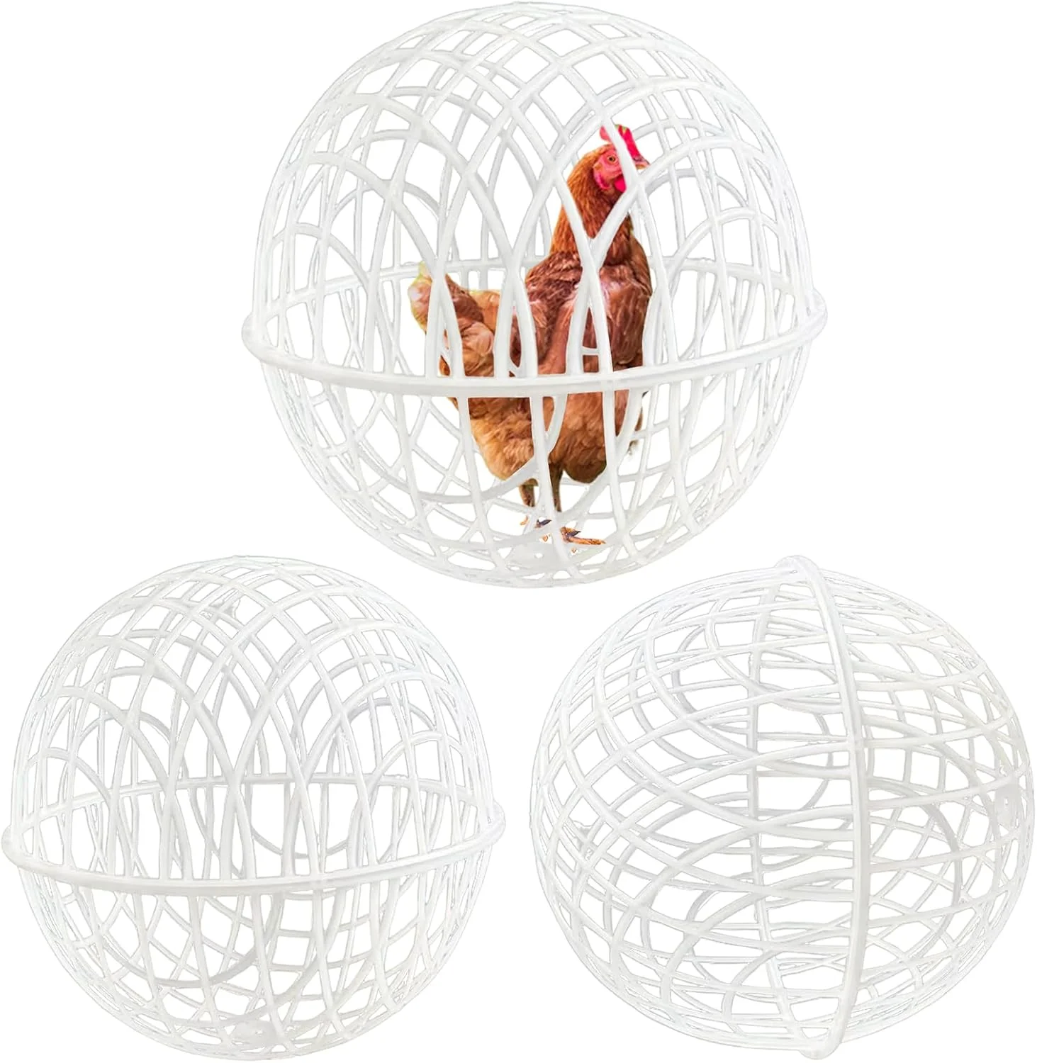 قفس توپی توری مرغ | قفس های سیار ایمنی طیور، محوطه متحرک قفس مرغ در فضای باز قابل حمل برای خرگوش، همستر، کبوتر، پرندگان، اردک قفس توپی توری مرغ | قفس های سیار ایمنی طیور، محوطه متحرک قفس مرغ در فضای باز قابل حمل برای خرگوش، همستر، کبوتر، پرندگان، اردک
