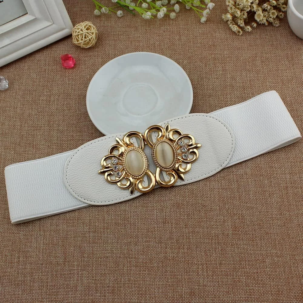 کمربند زنانه شیک و جدید Shining Diva Fashion مناسب برای لباس، شلوار جین، دامن، هیپ، ساری، لباس های غربی و سنتی کمربند زنانه شیک و جدید Shining Diva Fashion مناسب برای لباس، شلوار جین، دامن، هیپ، ساری، لباس های غربی و سنتی
