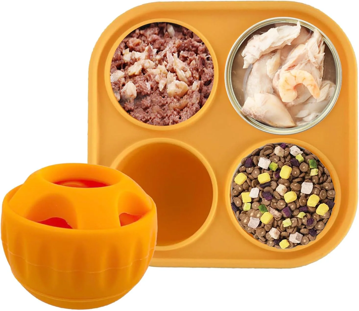 اسباب بازی تشویقی سگ | اسباب بازی های سگ، بازی های پازلی پخش کننده تشویقی - لوازم حیوانات خانگی ظرف غذا برای توله سگ های کوچک، متوسط و بزرگ، جویدن، ورزش، دندان درآوردن، آموزش، رفع خستگی و غنی سازی اسباب بازی تشویقی سگ | اسباب بازی های سگ، بازی های پازلی پخش کننده تشویقی - لوازم حیوانات خانگی ظرف غذا برای توله سگ های کوچک، متوسط و بزرگ، جویدن، ورزش، دندان درآوردن، آموزش، رفع خستگی و غنی سازی