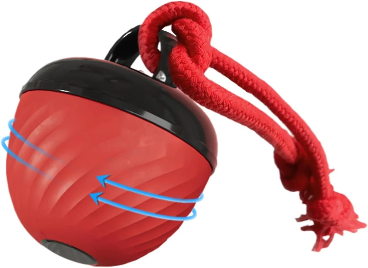 توپ بازی تعاملی سگ، توپ غلتان متحرک خودکار حیوانات خانگی | بازی تعاملی سگ با 3 حالت خلاقانه برای کاهش بی حوصلگی، دندان درآوردن، آموزش، داخل خانه، خارج از خانه توپ بازی تعاملی سگ، توپ غلتان متحرک خودکار حیوانات خانگی | بازی تعاملی سگ با 3 حالت خلاقانه برای کاهش بی حوصلگی، دندان درآوردن، آموزش، داخل خانه، خارج از خانه