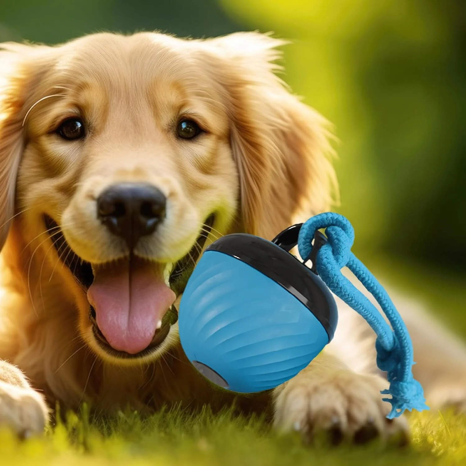 توپ بازی تعاملی سگ، توپ غلتان حیوانات خانگی، اسباب بازی دندان گیر | 3 حالت بازی هوشمند تعاملی سگ برای دندان درآوردن، کاهش بی حوصلگی، جویدن تهاجمی، سرگرم کردن