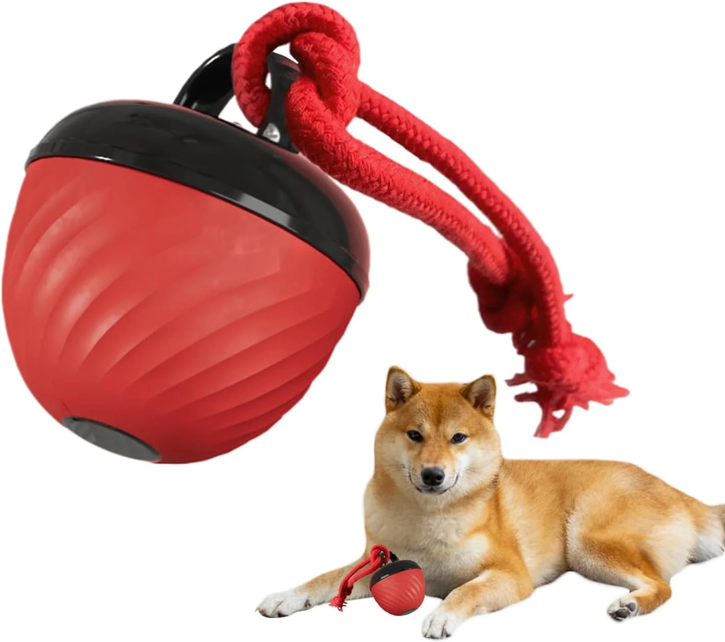توپ غلتان سگ | توپ غلتان متحرک خودکار حیوانات خانگی | 3 حالت بازی تعاملی هوشمند سگ برای دندان درآوردن، کاهش بی حوصلگی، جویدن تهاجمی و ایجاد تعامل توپ غلتان سگ | توپ غلتان متحرک خودکار حیوانات خانگی | 3 حالت بازی تعاملی هوشمند سگ برای دندان درآوردن، کاهش بی حوصلگی، جویدن تهاجمی و ایجاد تعامل