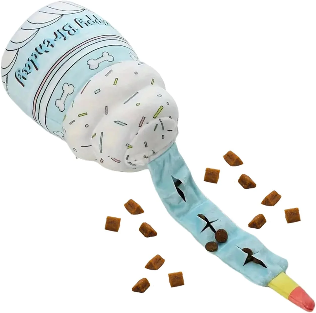 اسباب بازی سگ پولیشی | اسباب بازی سگ طرح کیک، حیوان عروسکی با قابلیت نشت غذا | پازل صدادار، نرم، تعاملی، مناسب برای جویدن، دندان درآوردن، آموزش در خانه، پارک، حیاط و فضای باز اسباب بازی سگ پولیشی | اسباب بازی سگ طرح کیک، حیوان عروسکی با قابلیت نشت غذا | پازل صدادار، نرم، تعاملی، مناسب برای جویدن، دندان درآوردن، آموزش در خانه، پارک، حیاط و فضای باز