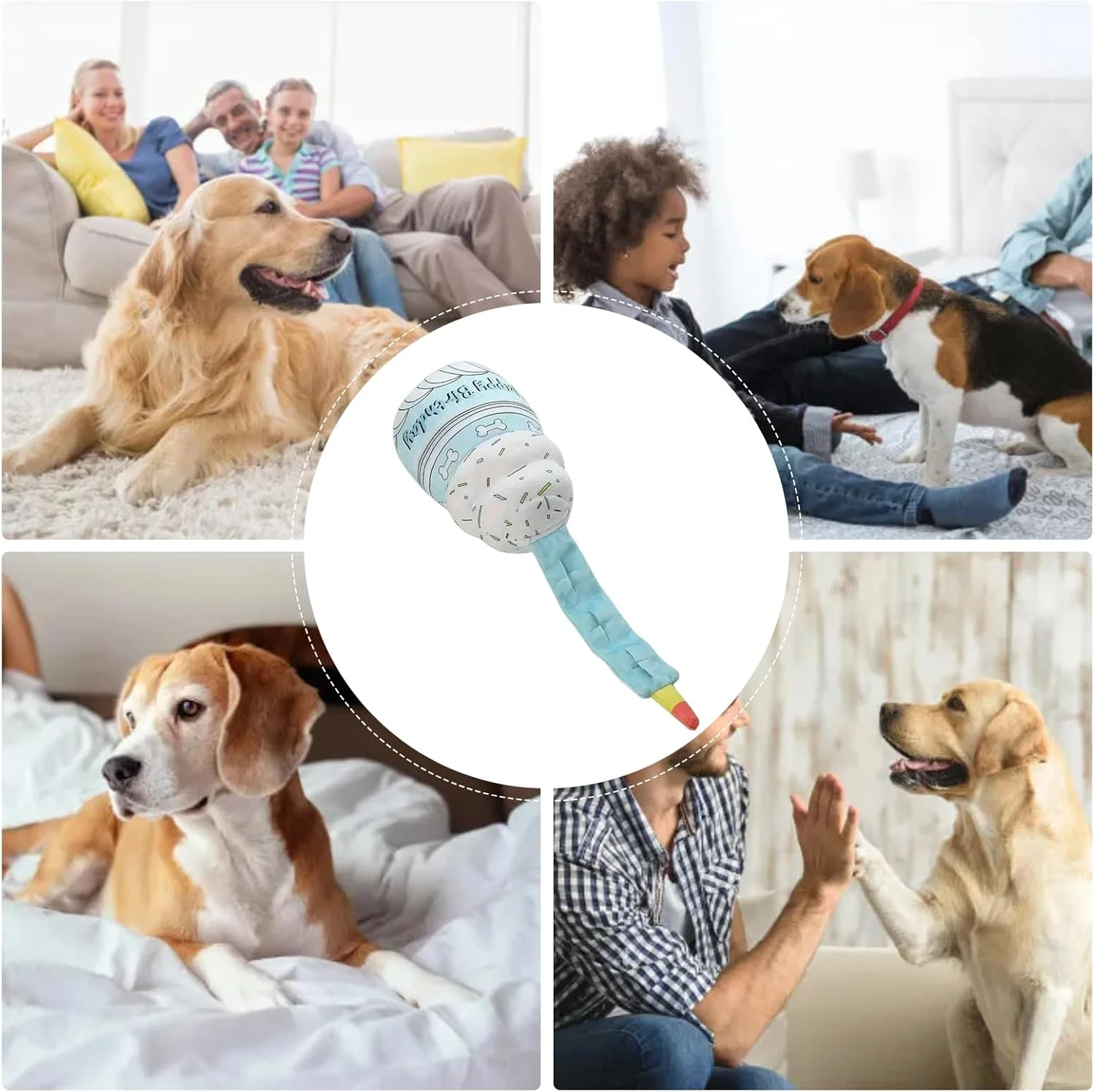 اسباب بازی سگ پولیشی | اسباب بازی سگ طرح کیک، حیوان عروسکی با قابلیت نشت غذا | پازل صدادار، نرم، تعاملی، مناسب برای جویدن، دندان درآوردن، آموزش در خانه، پارک، حیاط و فضای باز اسباب بازی سگ پولیشی | اسباب بازی سگ طرح کیک، حیوان عروسکی با قابلیت نشت غذا | پازل صدادار، نرم، تعاملی، مناسب برای جویدن، دندان درآوردن، آموزش در خانه، پارک، حیاط و فضای باز