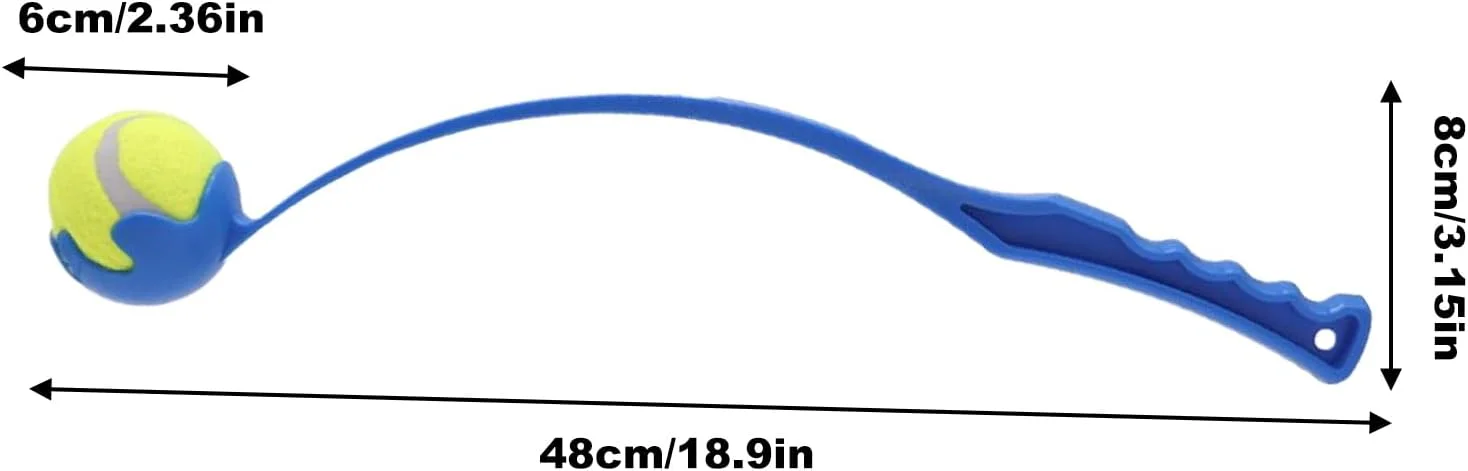 پرتاب کننده توپ تنیس برای سگ ها، پرتاب کننده توپ برای سگ ها با دسته ارگونومیک، اسباب بازی های تعاملی برای بازی پرتاب، تمرین و آموزش در حیاط، پارک و ساحل پرتاب کننده توپ تنیس برای سگ ها، پرتاب کننده توپ برای سگ ها با دسته ارگونومیک، اسباب بازی های تعاملی برای بازی پرتاب، تمرین و آموزش در حیاط، پارک و ساحل