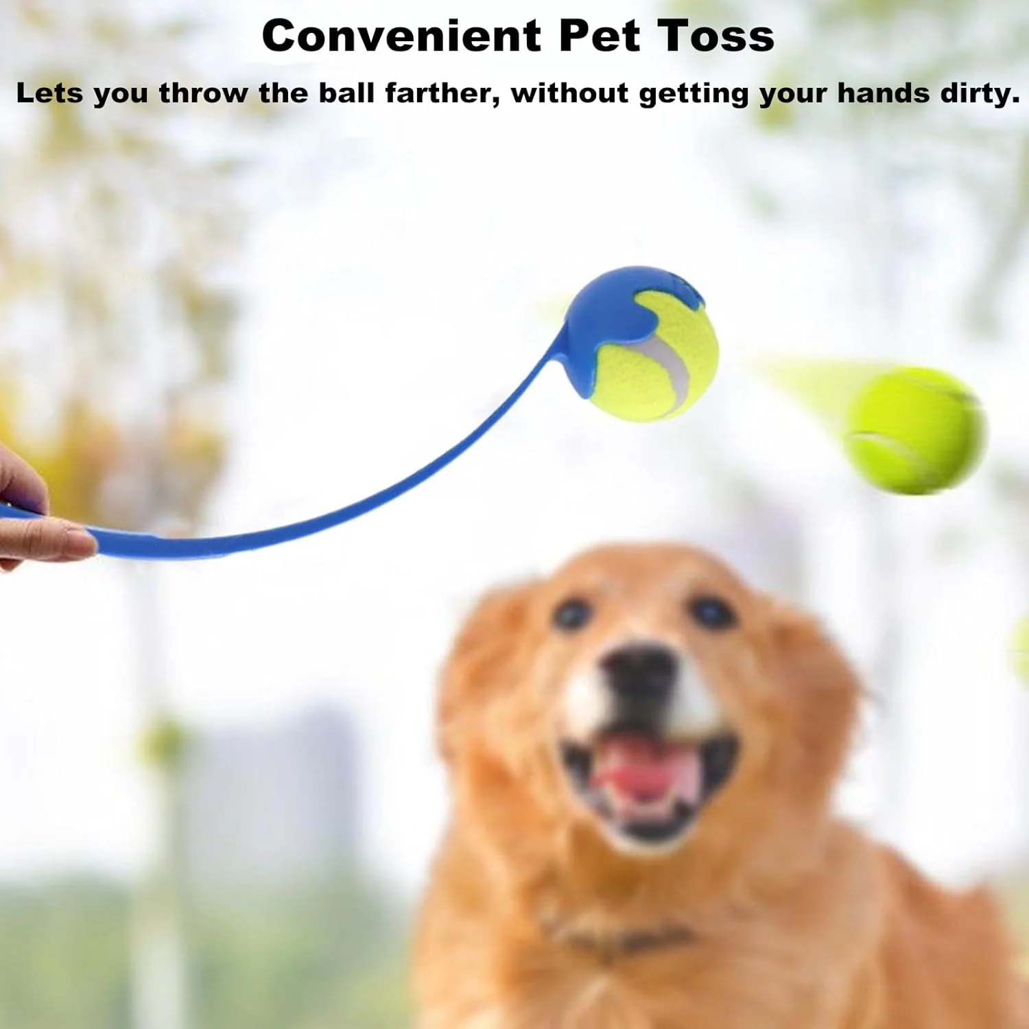 پرتاب کننده توپ تنیس | پرتاب کننده توپ برای سگ ها با دسته ارگونومیک | اسباب بازی قابل حمل برای بازی پرتاب و ورزش در حیاط، پارک، ساحل پرتاب کننده توپ تنیس | پرتاب کننده توپ برای سگ ها با دسته ارگونومیک | اسباب بازی قابل حمل برای بازی پرتاب و ورزش در حیاط، پارک، ساحل
