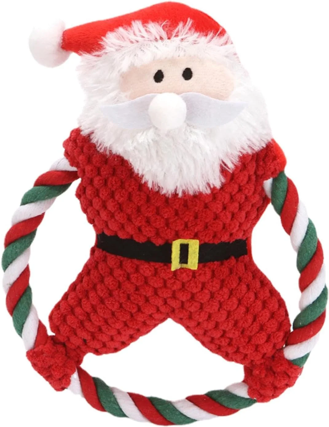 اسباب بازی سگ کریسمس - اسباب بازی سگ کریسمس طرح بابانوئل - عروسک دندان گیر توله سگ ناز برای اتاق خواب حیوانات خانگی مسن، نژاد کوچک و متوسط اسباب بازی سگ کریسمس - اسباب بازی سگ کریسمس طرح بابانوئل - عروسک دندان گیر توله سگ ناز برای اتاق خواب حیوانات خانگی مسن، نژاد کوچک و متوسط