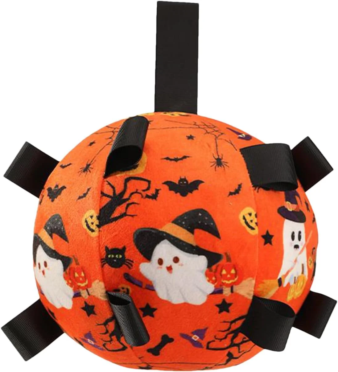 توپ فوتبال سگ | توپ فوتبال تعاملی حیوانات خانگی برای هالووین | اسباب بازی جویدنی زنگوله ای تعاملی سگ برای آموزش خانگی، دندان درآوردن، تعقیب، رفع بی حوصلگی، بازی در فضای باز توپ فوتبال سگ | توپ فوتبال تعاملی حیوانات خانگی برای هالووین | اسباب بازی جویدنی زنگوله ای تعاملی سگ برای آموزش خانگی، دندان درآوردن، تعقیب، رفع بی حوصلگی، بازی در فضای باز