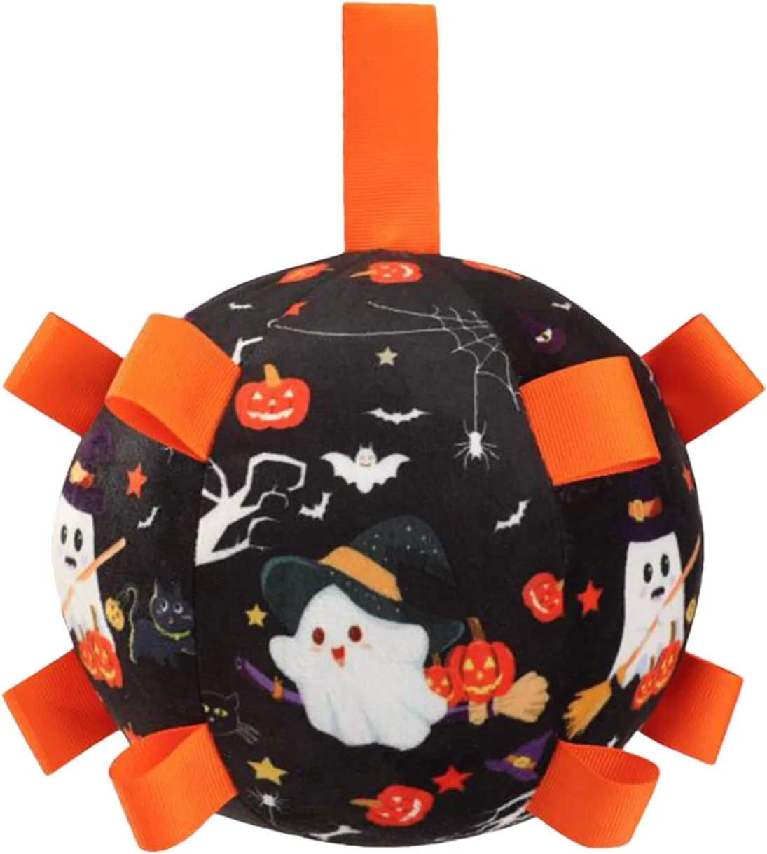 توپ های سگ - توپ فوتبال حیوانات خانگی هالووین، اسباب بازی زنگ آموزشی تعاملی برای تعقیب، تحریک، شکار، رفع خستگی، زمان بازی هالووین در خانه توپ های سگ - توپ فوتبال حیوانات خانگی هالووین، اسباب بازی زنگ آموزشی تعاملی برای تعقیب، تحریک، شکار، رفع خستگی، زمان بازی هالووین در خانه