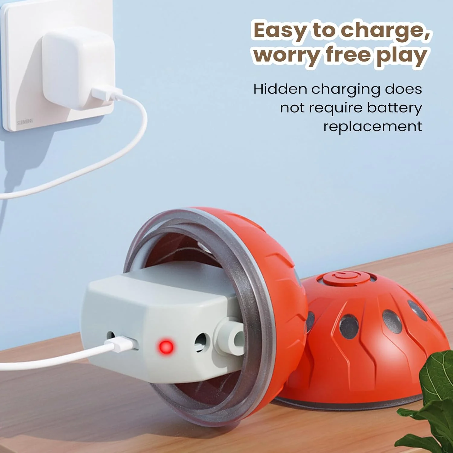 توپ متحرک سگ، توپ هوشمند حیوانات خانگی | اسباب بازی متحرک سگ | لوازم حیوانات خانگی شارژی برای دندان درآوردن نژادهای کوچک و بزرگ، جویدن تهاجمی، تمرین و غنی سازی توپ متحرک سگ، توپ هوشمند حیوانات خانگی | اسباب بازی متحرک سگ | لوازم حیوانات خانگی شارژی برای دندان درآوردن نژادهای کوچک و بزرگ، جویدن تهاجمی، تمرین و غنی سازی