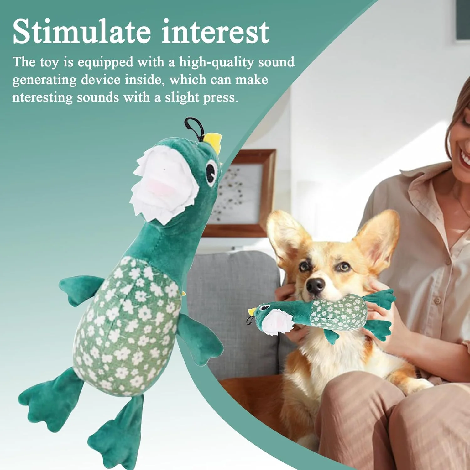 اسباب بازی جویدنی سگ - اسباب بازی جویدنی تعاملی سگ، دایناسور پولیشی | عروسک پولیشی آرامش بخش، لوازم حیوانات خانگی برای سگ های کوچک، متوسط و بزرگ، مناسب بازی، آموزش و غنی سازی در داخل خانه، خارج از خانه، ساحل و سفر اسباب بازی جویدنی سگ - اسباب بازی جویدنی تعاملی سگ، دایناسور پولیشی | عروسک پولیشی آرامش بخش، لوازم حیوانات خانگی برای سگ های کوچک، متوسط و بزرگ، مناسب بازی، آموزش و غنی سازی در داخل خانه، خارج از خانه، ساحل و سفر