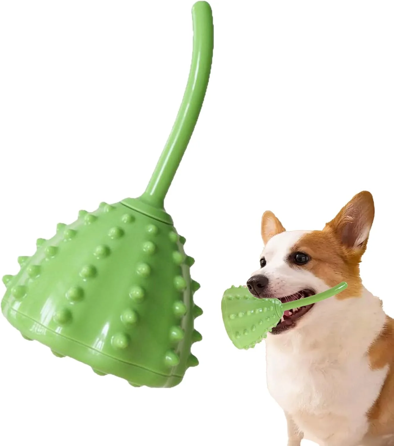 توپ تشویقی سگ | اسباب بازی تعاملی و شناختی تشویقی سگ - لوازم حیوانات خانگی، پخش کننده خوراکی، مسواک جویدنی برای ترویج تغذیه آهسته، کاهش استرس، بازی توله سگ، آموزش و غنی سازی غذا
