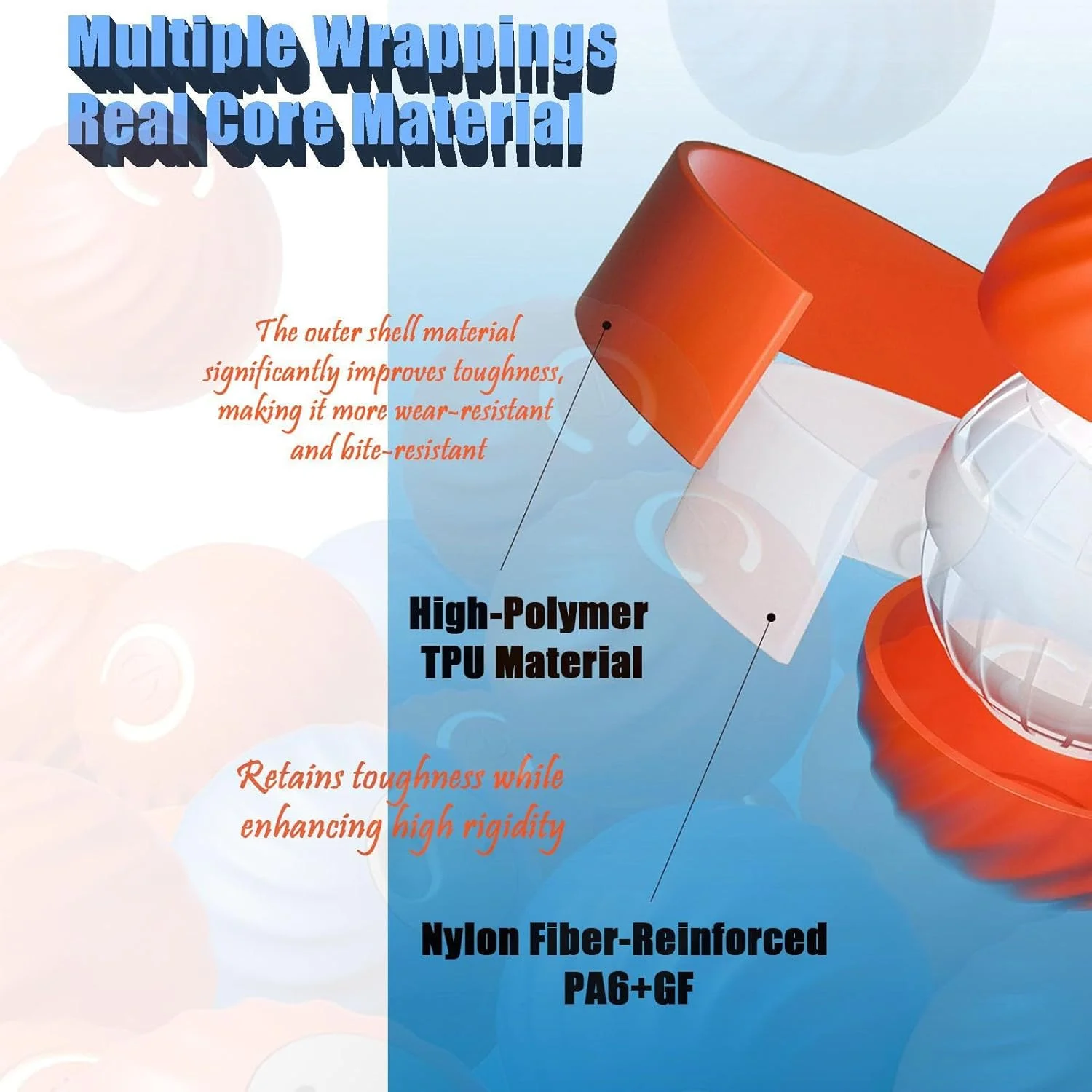 توپ پخش کننده تشویقی سگ 2 در 1 - توپ غذاده آهسته حیوانات خانگی - اسباب بازی پخش کننده تشویقی برای تحریک ذهنی، ورزش، داخل خانه، خارج از خانه، رفع بی حوصلگی، زمان بازی