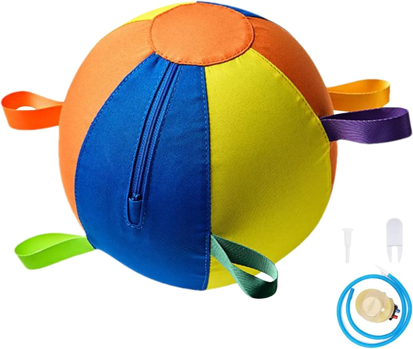 توپ بازی سگ - توپ های قابل حمل برای توله سگ - اسباب بازی مقاوم در برابر گاز گرفتن و جویدن، مناسب برای تمرینات و بازی های آبی، طراحی قابل حمل برای بازی تهاجمی سگ های خانگی، توله سگ ها، استخر، تولد و کریسمس