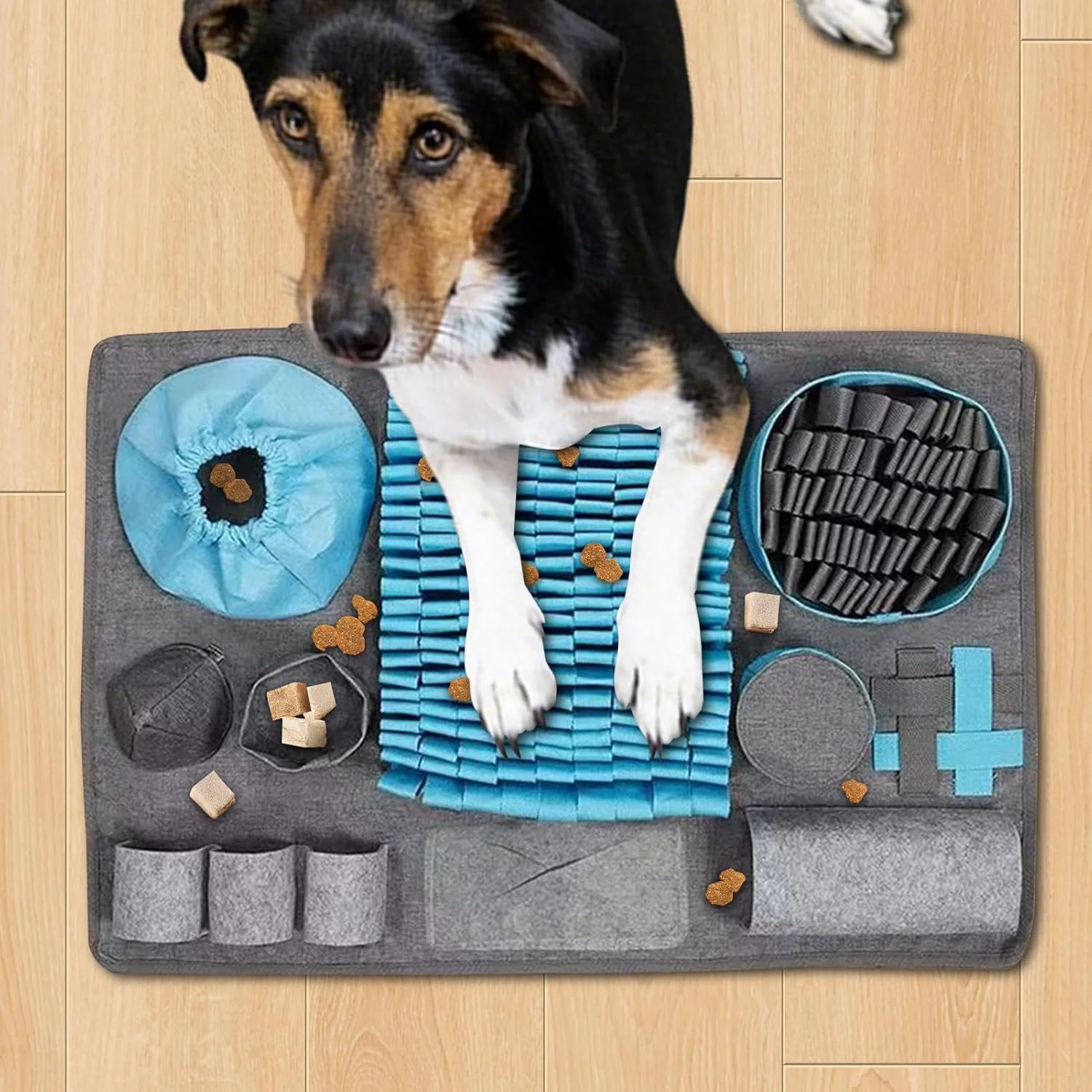 پد بویایی سگ - اسباب بازی پازلی پد بویایی توله سگ | اسباب بازی پد تحریک کننده برای بازی سرگرمی گربه ها توله سگ نژادهای بزرگ حیوانات خانگی داخل خانه