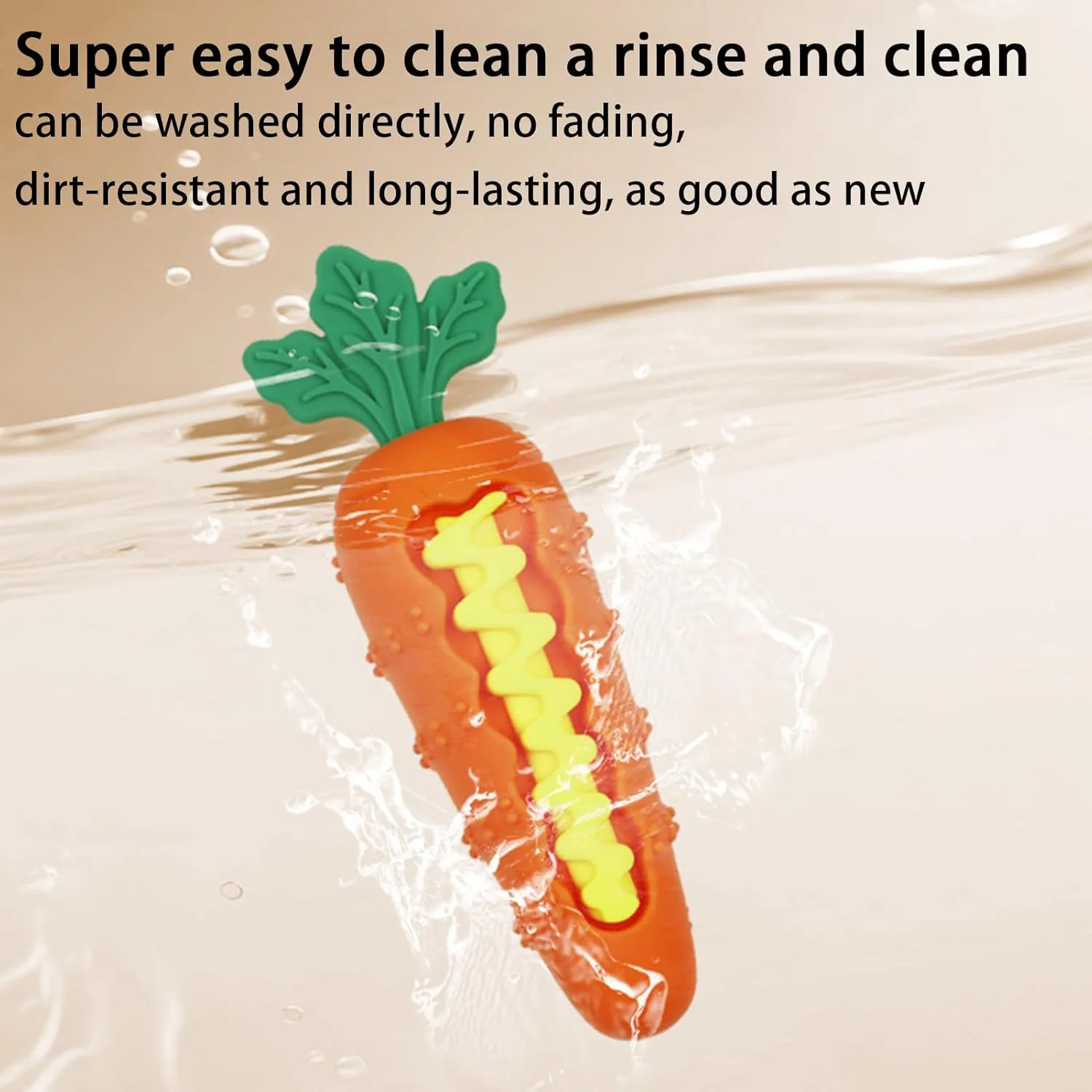 اسباب بازی تعاملی سگ با قابلیت پخش تشویقی - اسباب بازی های جویدنی سیلیکونی برای توله سگ | لوازم حیوانات خانگی، دندان گیر مقاوم در برابر گاز گرفتن برای سگ های بزرگ و کوچک