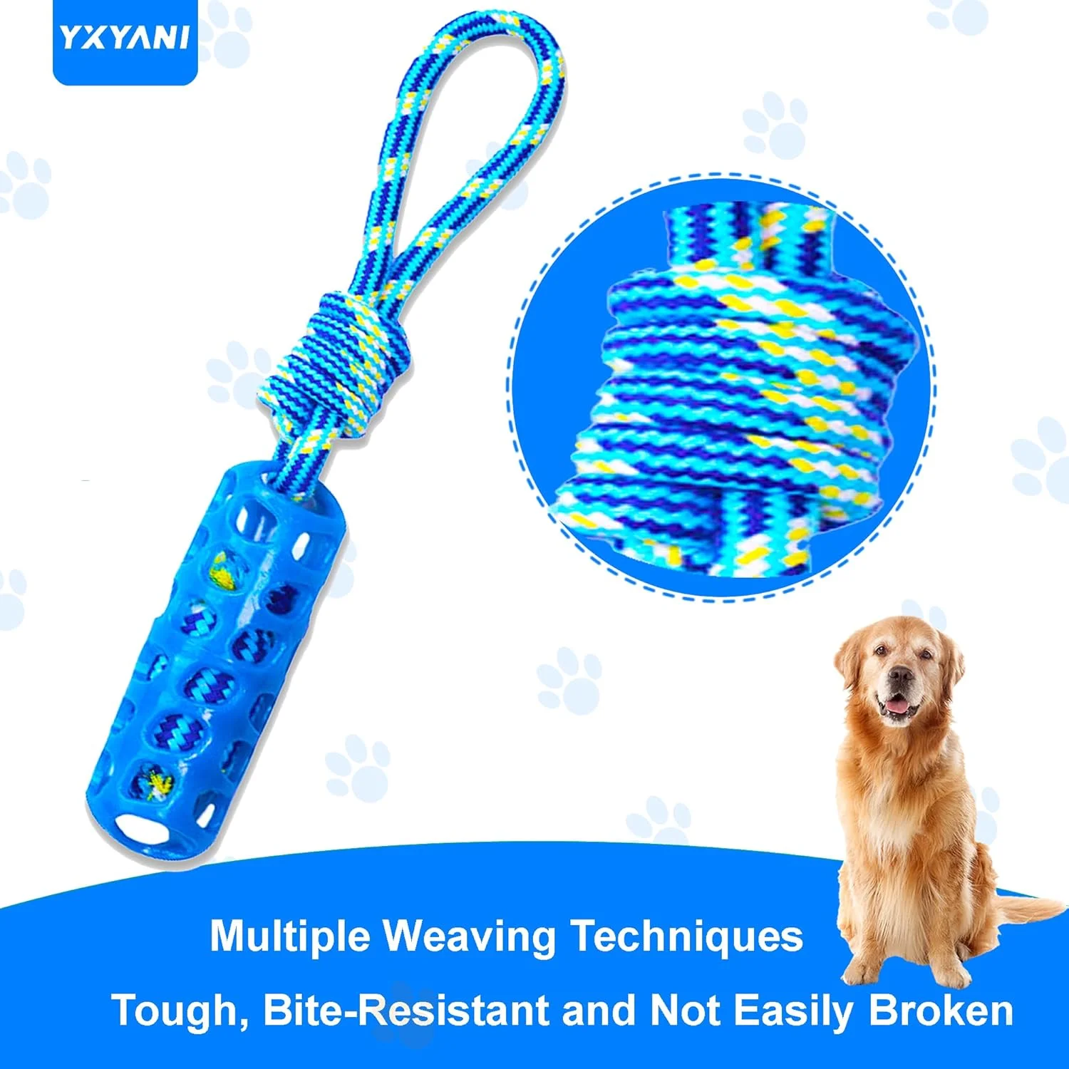 اسباب بازی جویدنی دندانی سگ - چوب لاستیکی بادوام با طناب برای سگ های بزرگ، تمیز کردن دندان ها و ماساژ لثه، اسباب بازی تعاملی کشیدنی و پرتابی برای سگ های با فک قوی (چوب تمیز کننده دندان) اسباب بازی جویدنی دندانی سگ - چوب لاستیکی بادوام با طناب برای سگ های بزرگ، تمیز کردن دندان ها و ماساژ لثه، اسباب بازی تعاملی کشیدنی و پرتابی برای سگ های با فک قوی (چوب تمیز کننده دندان)