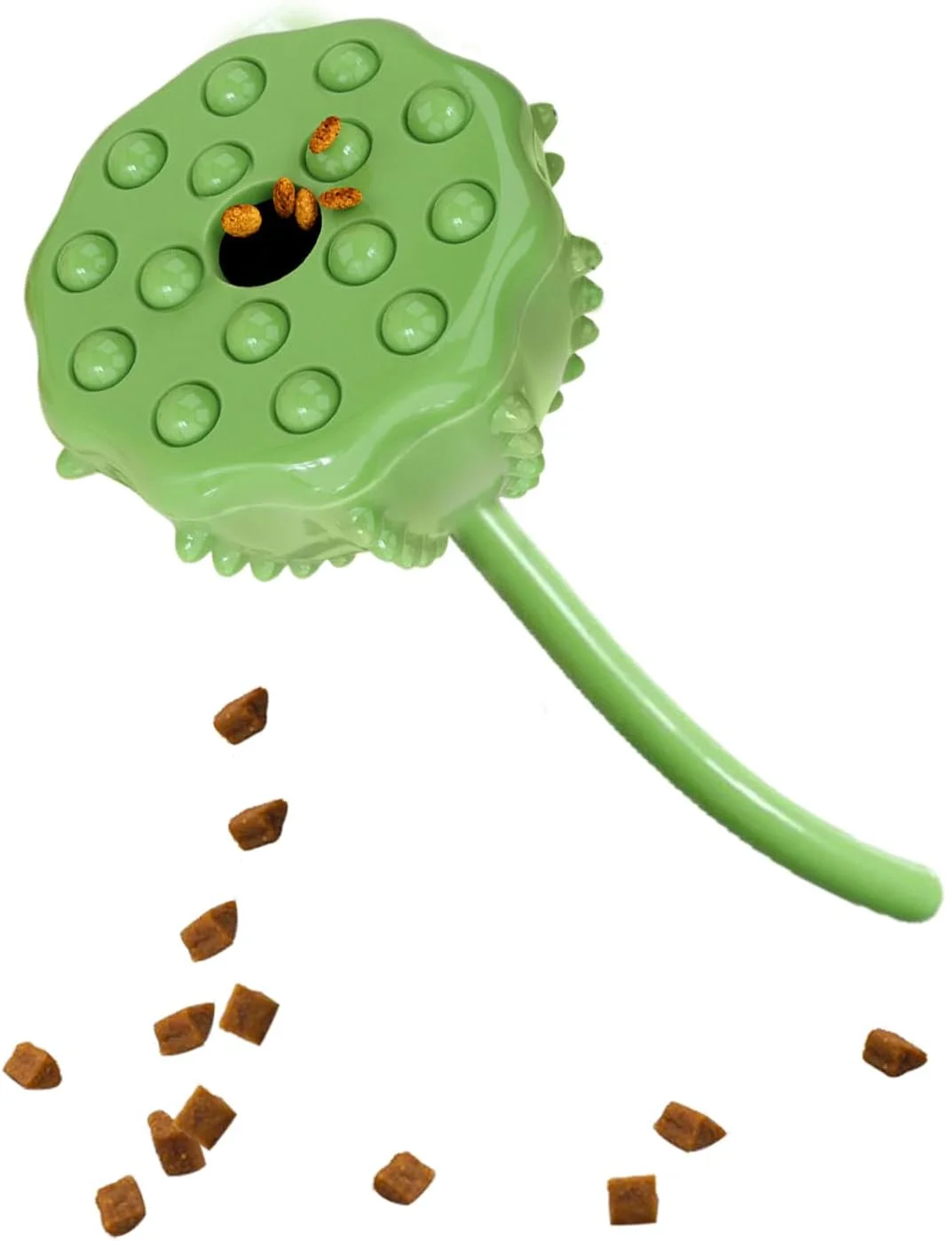 توپ پخش کننده تشویقی سگ، اسباب بازی جویدنی تعاملی توله سگ | توپ جستجوی بازی قابل حمل با طراحی گیاهی لوازم حیوانات خانگی برای حیوانات نژاد بزرگ، کوچک و متوسط در فضای باز و منزل توپ پخش کننده تشویقی سگ، اسباب بازی جویدنی تعاملی توله سگ | توپ جستجوی بازی قابل حمل با طراحی گیاهی لوازم حیوانات خانگی برای حیوانات نژاد بزرگ، کوچک و متوسط در فضای باز و منزل