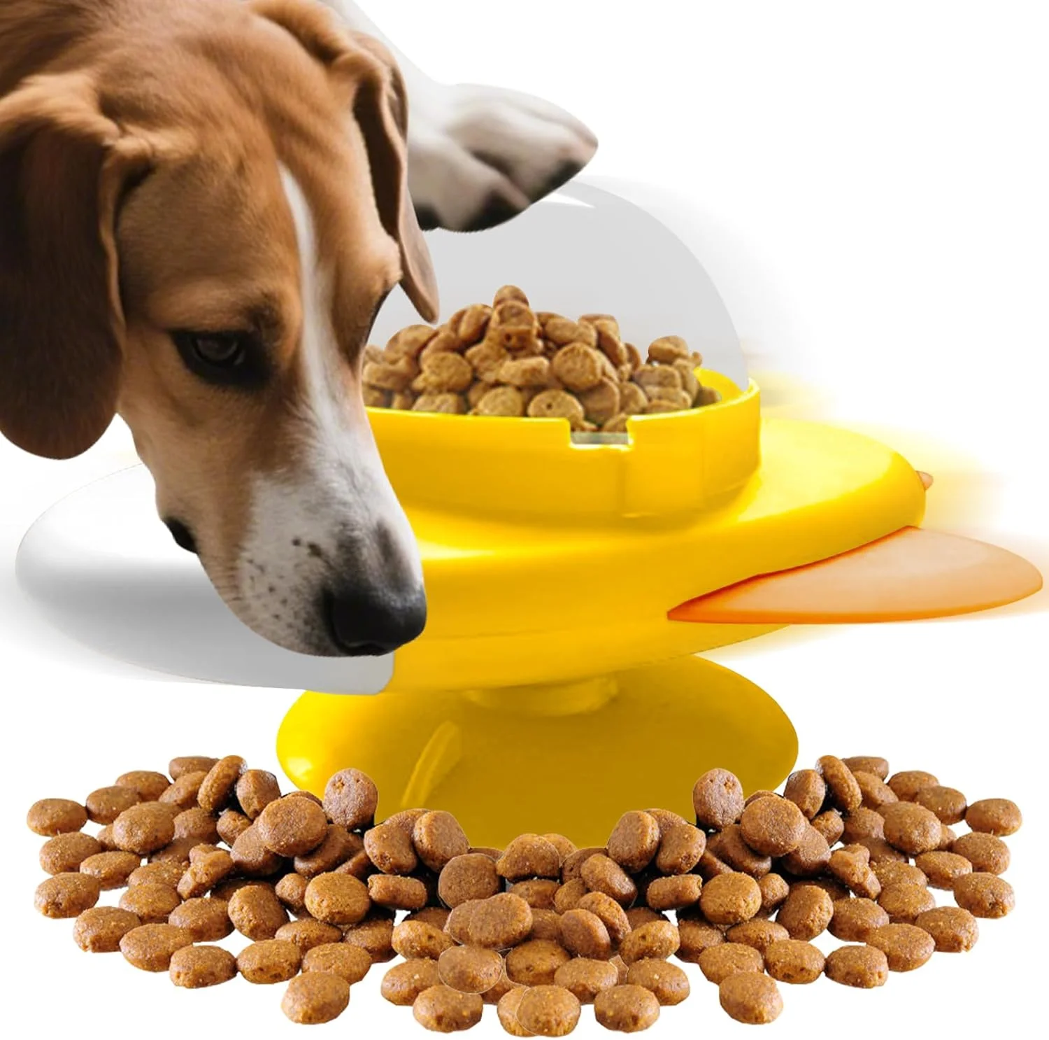 پازل تشویقی سگ | اسباب بازی پخش کننده تشویقی سگ | توپ تغذیه آهسته توله سگ، پخش کننده نشت غذا برای تحریک ذهنی، سرگرمی، آموزش، بازی در محیط داخلی و خارجی پازل تشویقی سگ | اسباب بازی پخش کننده تشویقی سگ | توپ تغذیه آهسته توله سگ، پخش کننده نشت غذا برای تحریک ذهنی، سرگرمی، آموزش، بازی در محیط داخلی و خارجی