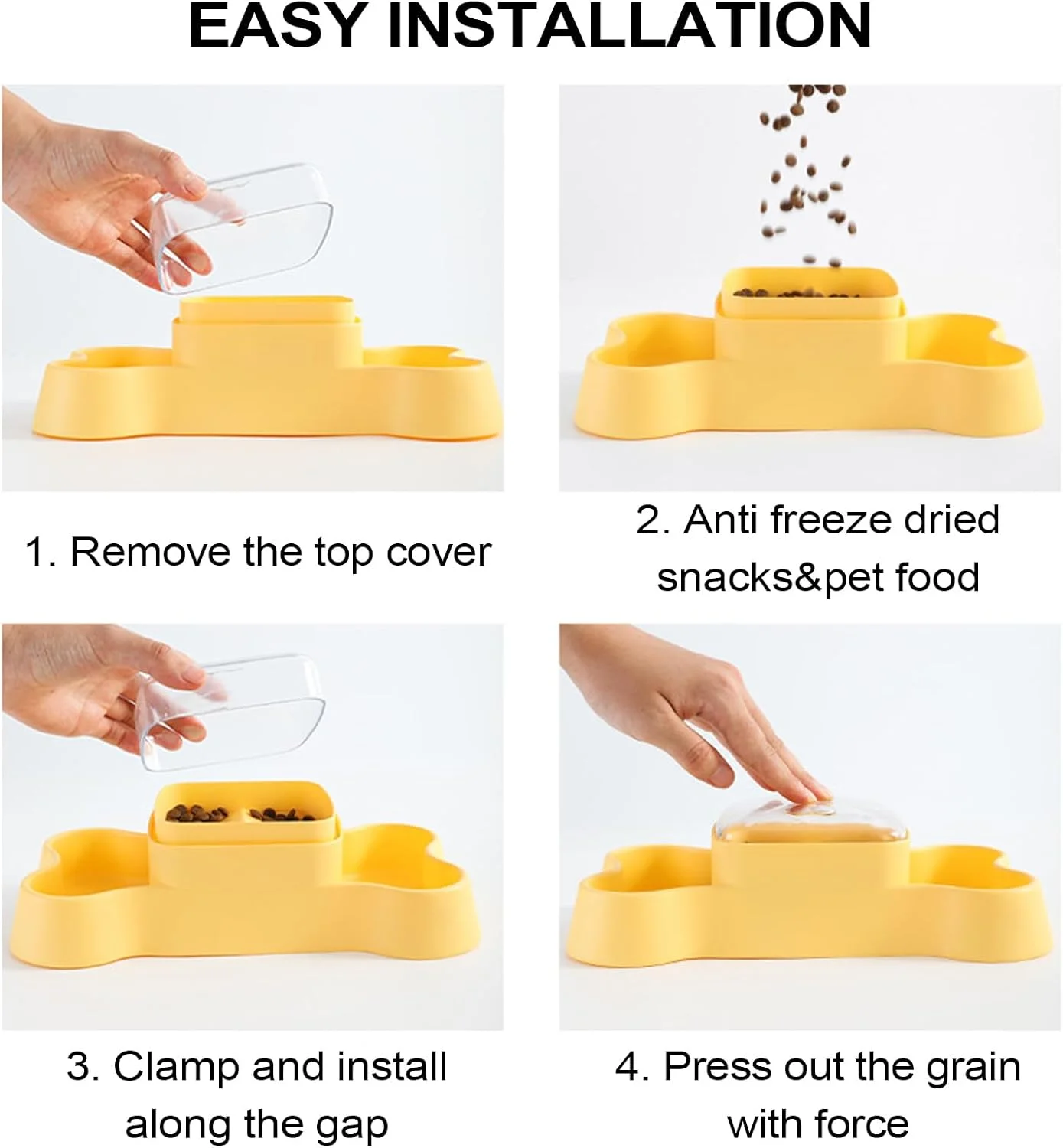 اسباب بازی پخش کننده غذای سگ | فیدر تعاملی حیوانات خانگی | پخش کننده غذای آهسته مقاوم در برابر گاز گرفتن برای سرگرمی شکار، کاهش استرس، مناسب خانه، داخل و خارج از منزل اسباب بازی پخش کننده غذای سگ | فیدر تعاملی حیوانات خانگی | پخش کننده غذای آهسته مقاوم در برابر گاز گرفتن برای سرگرمی شکار، کاهش استرس، مناسب خانه، داخل و خارج از منزل