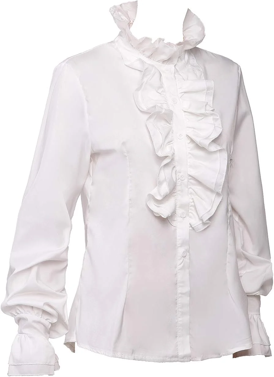 تایدوشنگ بلوز زنانه کار، پیراهن مهمانی، پیراهن های دکمه دار ویکتوریایی، تاپ های پیراهن لوتوس چین دار گوتیک