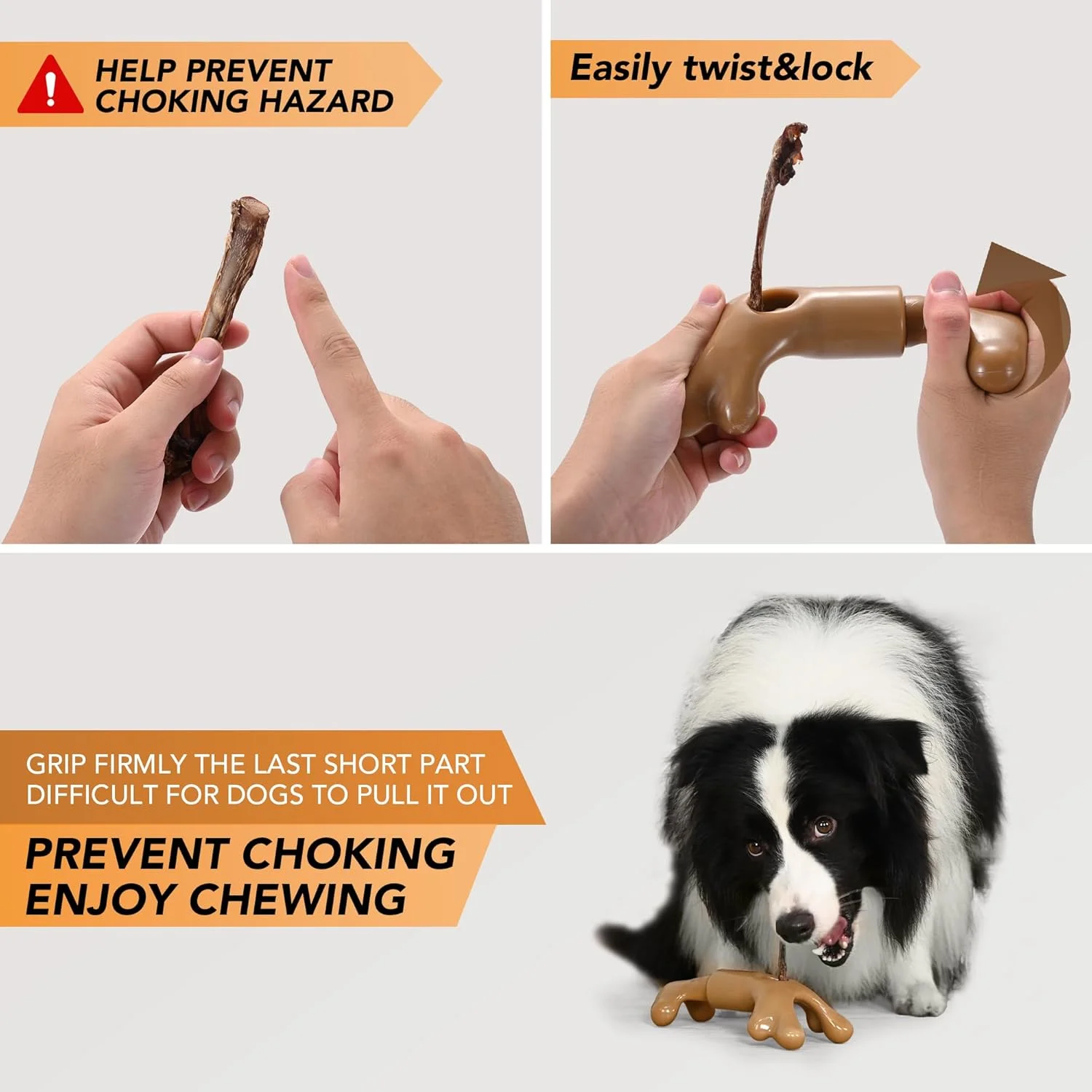 اسباب بازی جویدنی سگ Chewssor نشکن برای نژادهای بزرگ با جویدن تهاجمی، اسباب بازی سگ برای رفع بی حوصلگی و تحریک، استخوان های نایلونی سگ برای جویدن تهاجمی اسباب بازی جویدنی سگ Chewssor نشکن برای نژادهای بزرگ با جویدن تهاجمی، اسباب بازی سگ برای رفع بی حوصلگی و تحریک، استخوان های نایلونی سگ برای جویدن تهاجمی