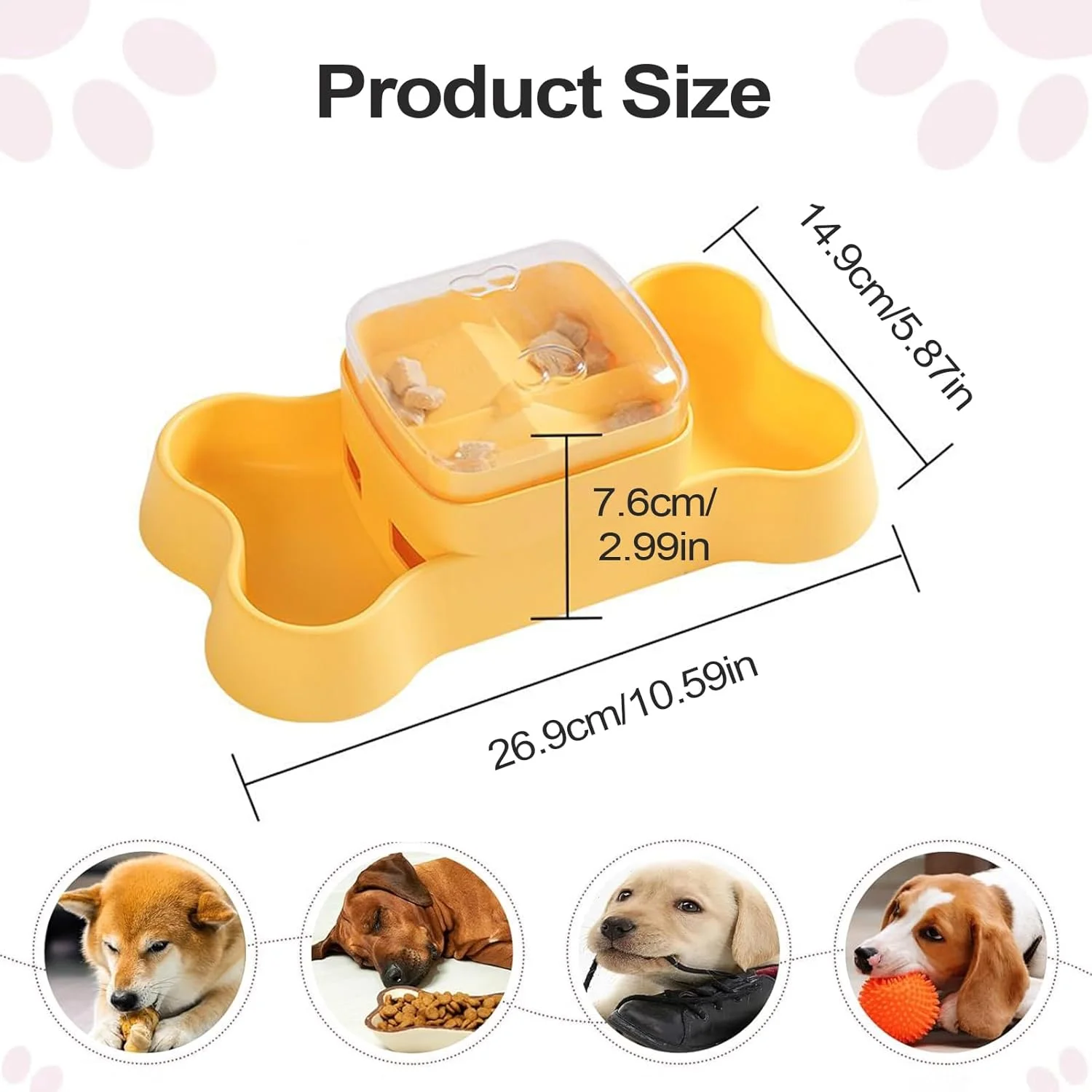 اسباب بازی پخش کننده تشویقی گربه - پازل غذایی حیوانات خانگی | پخش کننده تعاملی غذای آهسته برای ورزش، کاهش استرس، شکار در فضای باز و سرگرمی در خانه