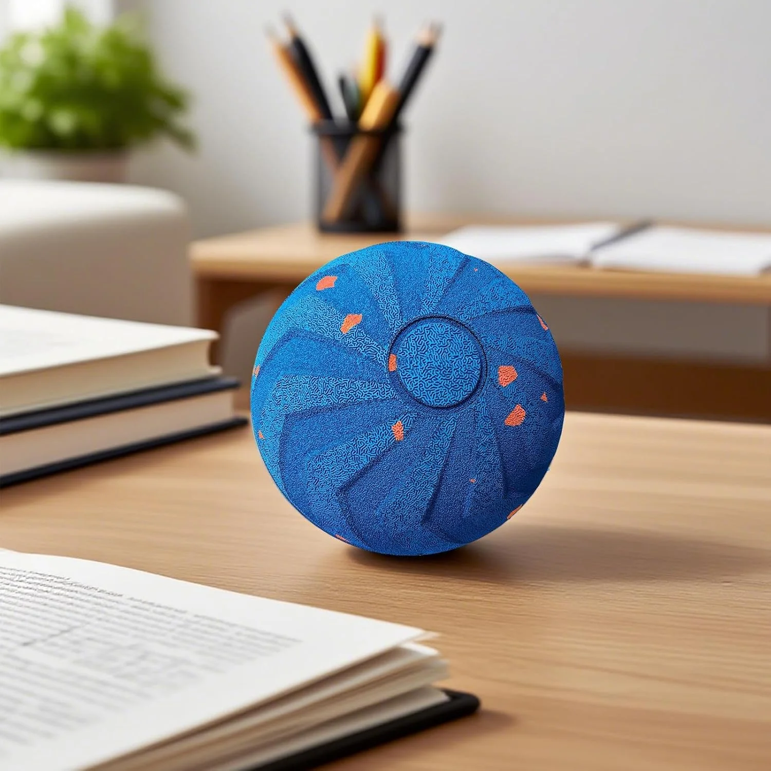 توپ بازی تعاملی سگ، اسباب بازی های تعاملی هوشمند متحرک سگ، اسباب بازی حیوانات خانگی پرشی خودکار، توپ بازی داخلی و خارجی برای گاراژ، پارک، چمن، درب ورودی، باغ، حیاط خلوت، اتاق نشیمن