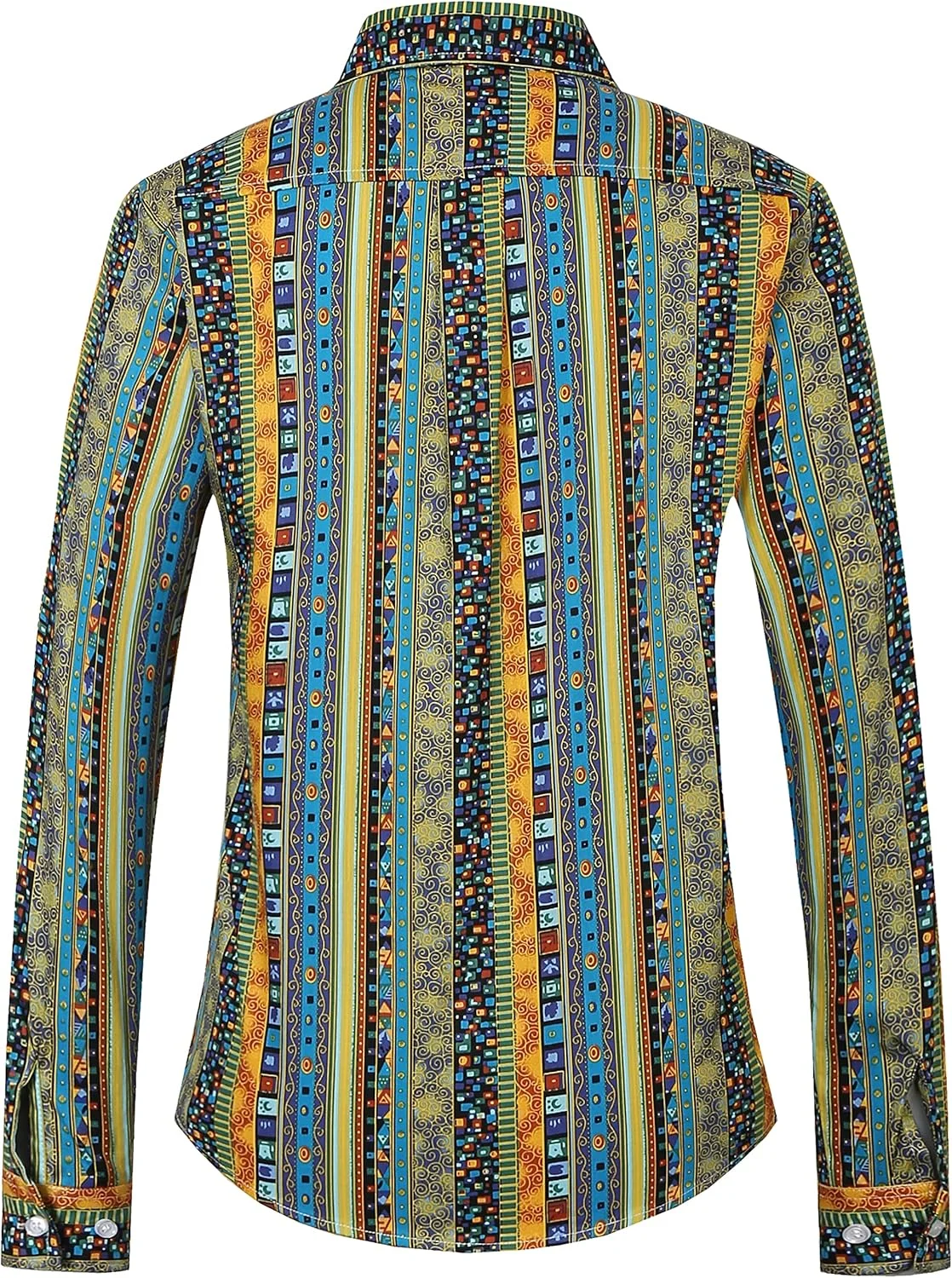 پیراهن های هاوایی آستین بلند زنانه SSLR، دکمه دار، مناسب ساحل و تابستان، طرح گلدار و غیر رسمی