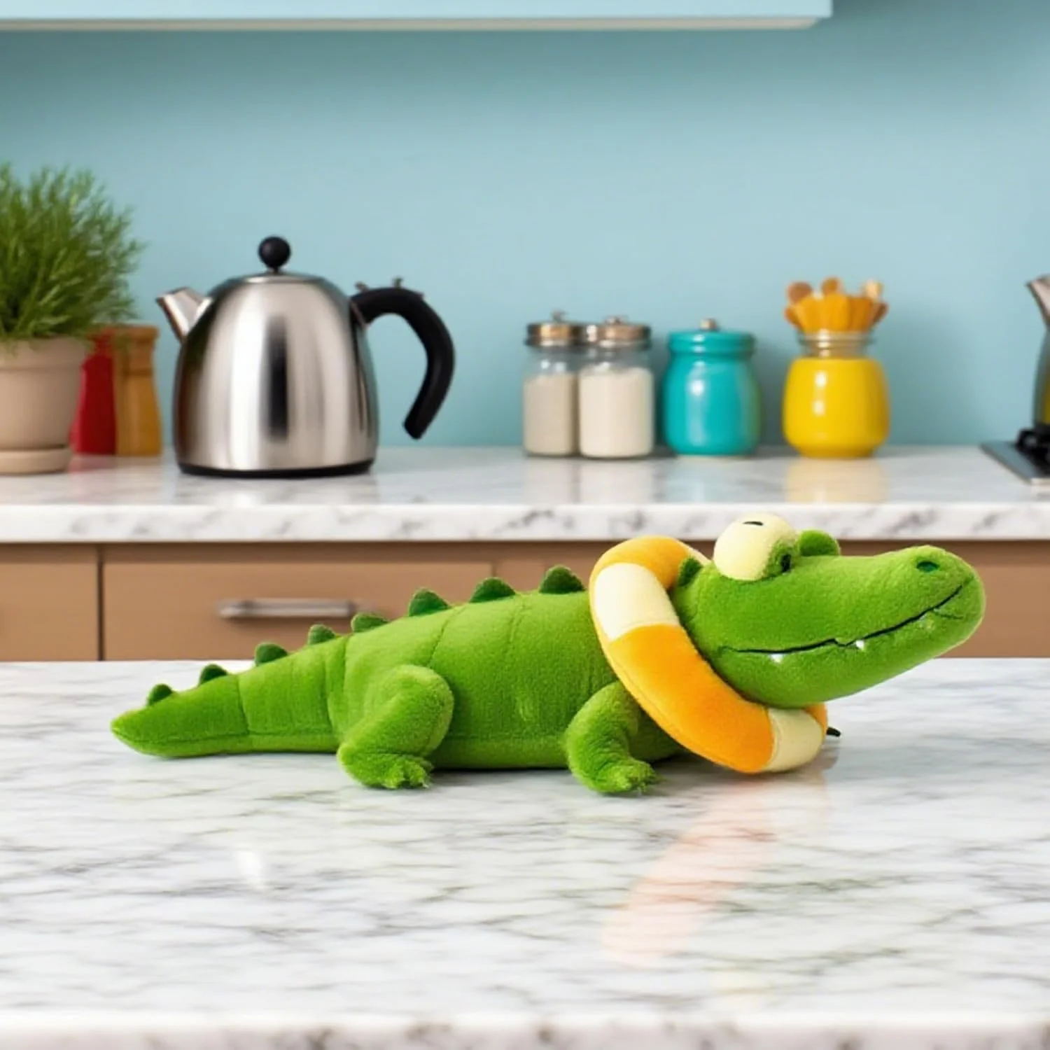 اسباب بازی اتوماتیک حیوانات خانگی | عروسک تعاملی تمیز کننده دندان با تکان دادن هوشمندانه دم برای توله سگ - اسباب بازی جویدنی برقی مقاوم در برابر گاز گرفتن برای سگ های کوچک و متوسط، بازی در فضای داخلی، خارجی، خانه و حیاط