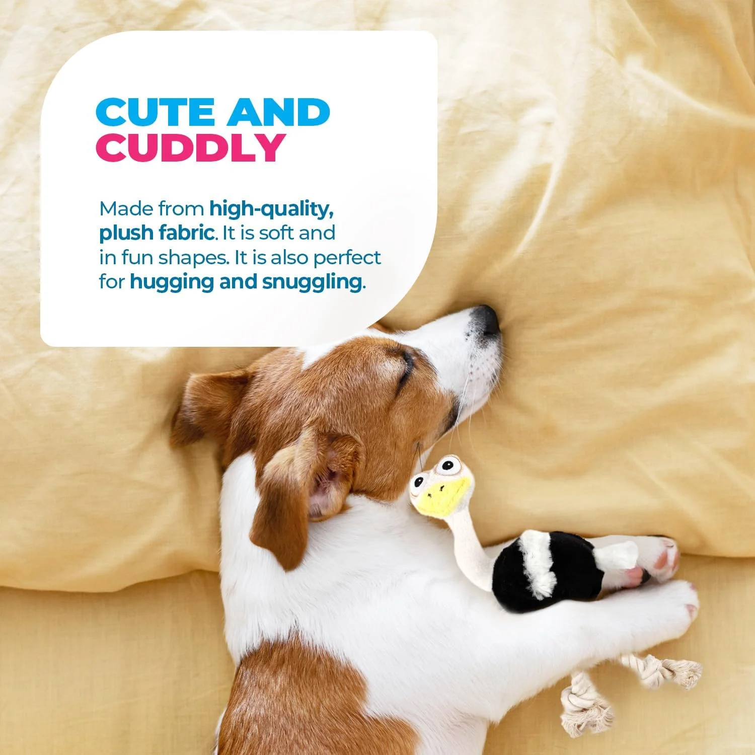 اسباب بازی سگ شترمرغی فراصوتی All For Paws، سایز S، وزن 3.6 کیلوگرم اسباب بازی سگ شترمرغی فراصوتی All For Paws، سایز S، وزن 3.6 کیلوگرم