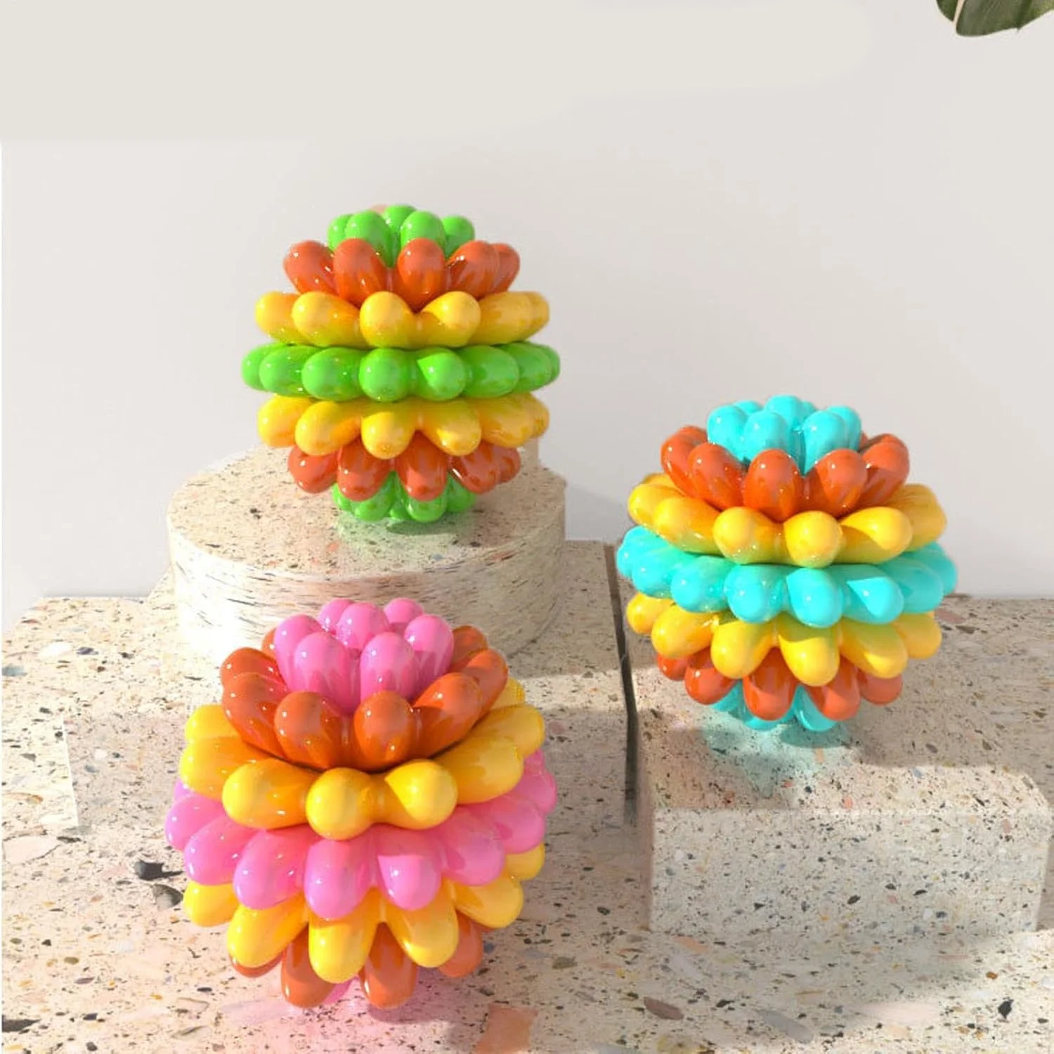 توپ های سگ برای جویدن تهاجمی، توپ تعاملی برای سگ های جویدن تهاجمی | لوازم جانبی توله سگ برای بازی های پرتاب و گرفتن، ورزش حرکتی حیوانات خانگی، بازی، رفع خستگی، آموزش غنی سازی در فضای داخلی و خارجی