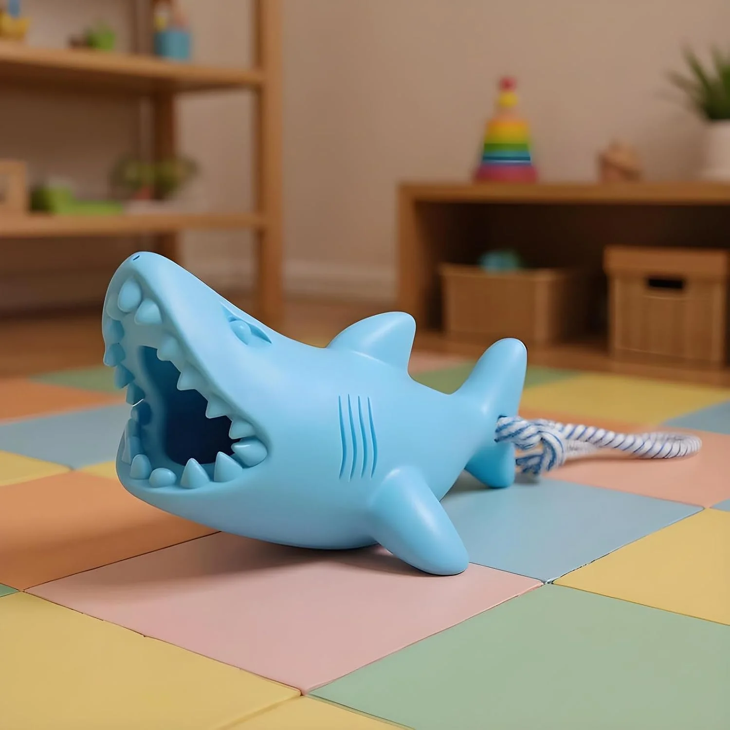 اسباب بازی جویدنی سگ برای جویدن تهاجمی، اسباب بازی های جویدنی تهاجمی برای سگ های کوچک | طناب کشی سگ توله سگ مقاوم برای آموزش فچ، کاهش بی حوصلگی، بازی در فضای داخلی منزل، مسافرت و فضای باز