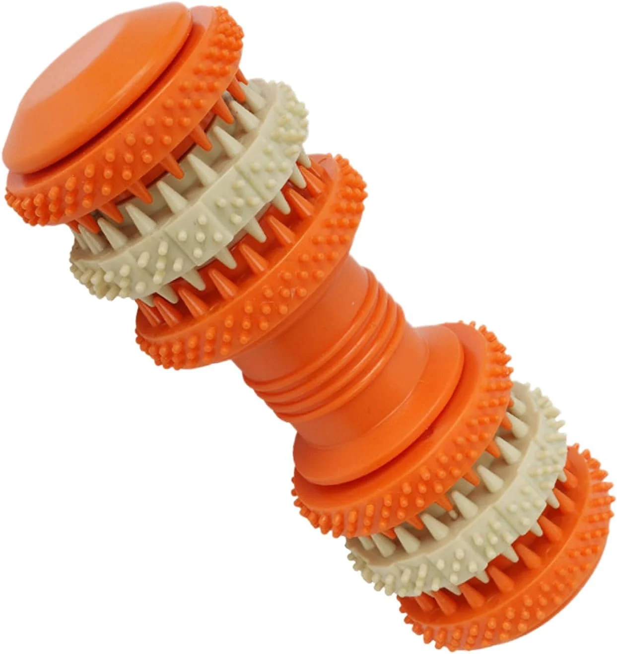 اسباب بازی های جویدنی تهاجمی سگ - اسباب بازی های جویدنی غیر قابل تخریب سگ، پازل غذایی جویدنی، لوازم جانبی توله سگ پخش کننده غذا، وسایل غنی سازی چوب دنده پازل غذایی حیوانات خانگی برای مشغول نگه داشتن آنها