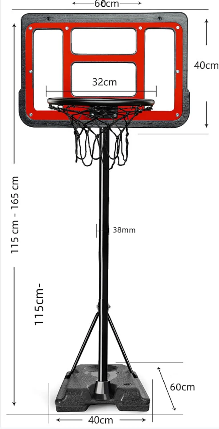 حلقه بسکتبال قابل تنظیم Peng General برای کودکان حلقه بسکتبال قابل تنظیم Peng General برای کودکان