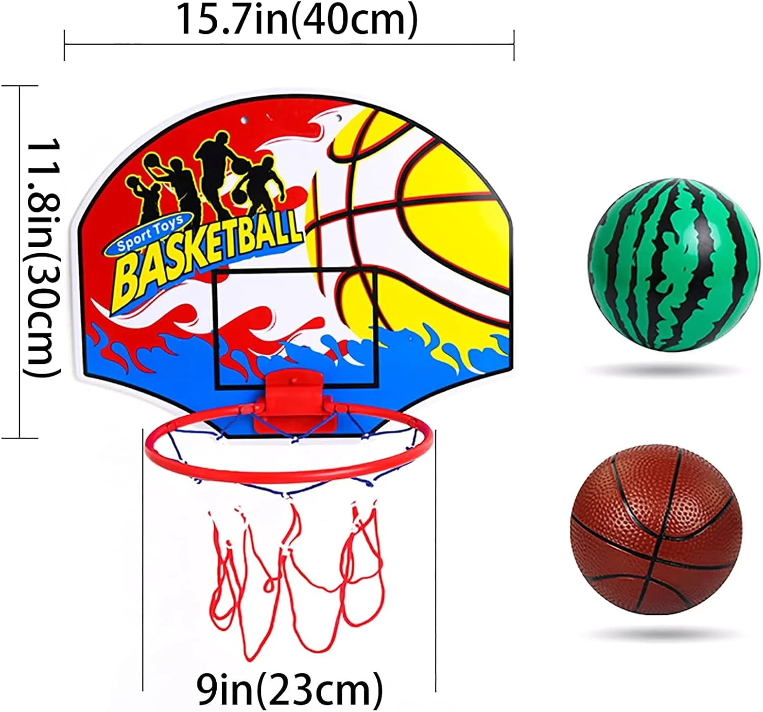 ست حلقه بسکتبال کوچک NADAENQ، حلقه بسکتبال تاشو، مینی دروازه بسکتبال داخلی با توپ، تور حلقه، اسباب بازی های بسکتبال کودکان ست حلقه بسکتبال کوچک NADAENQ، حلقه بسکتبال تاشو، مینی دروازه بسکتبال داخلی با توپ، تور حلقه، اسباب بازی های بسکتبال کودکان
