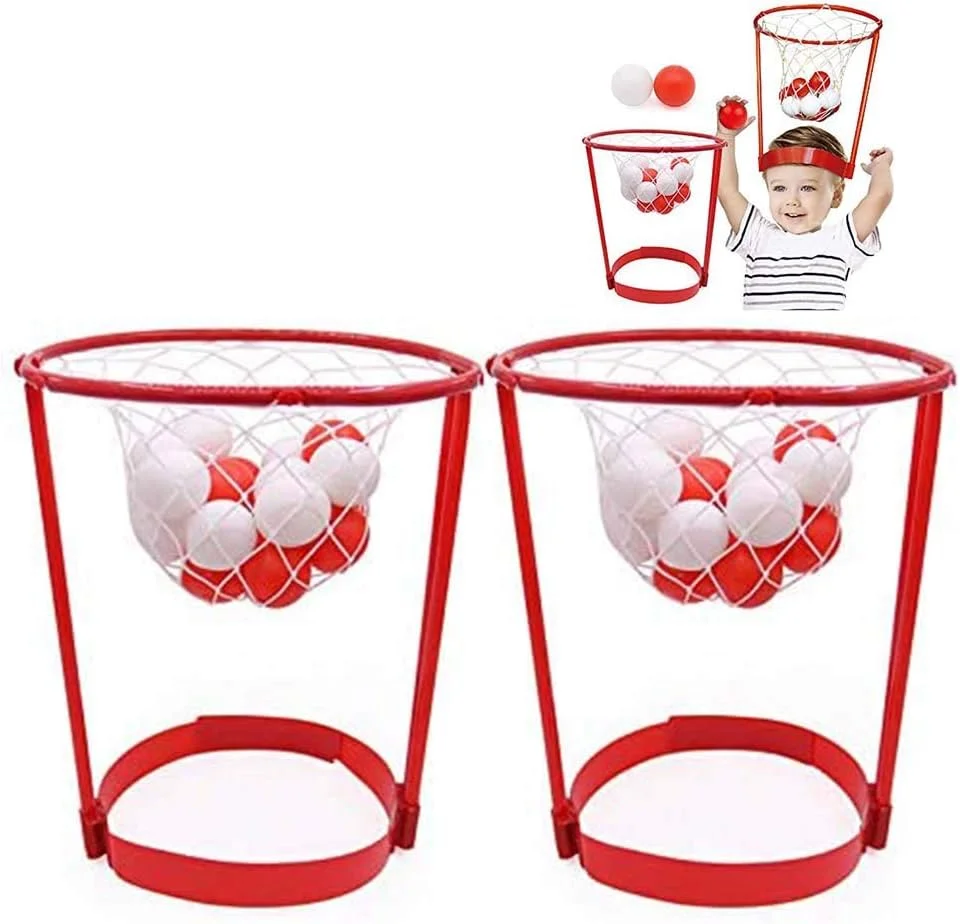 بسته 2 عددی بازی بسکتبال حلقه ای سر NICO SEE WONDER برای کودکان و بزرگسالان، بازی کارناوال، هدبند توری سبد قابل تنظیم با 20 توپ برای مهمانی کارناوال، جشن تولد، بازی خانوادگی در فضای داخلی و خارجی بسته 2 عددی بازی بسکتبال حلقه ای سر NICO SEE WONDER برای کودکان و بزرگسالان، بازی کارناوال، هدبند توری سبد قابل تنظیم با 20 توپ برای مهمانی کارناوال، جشن تولد، بازی خانوادگی در فضای داخلی و خارجی