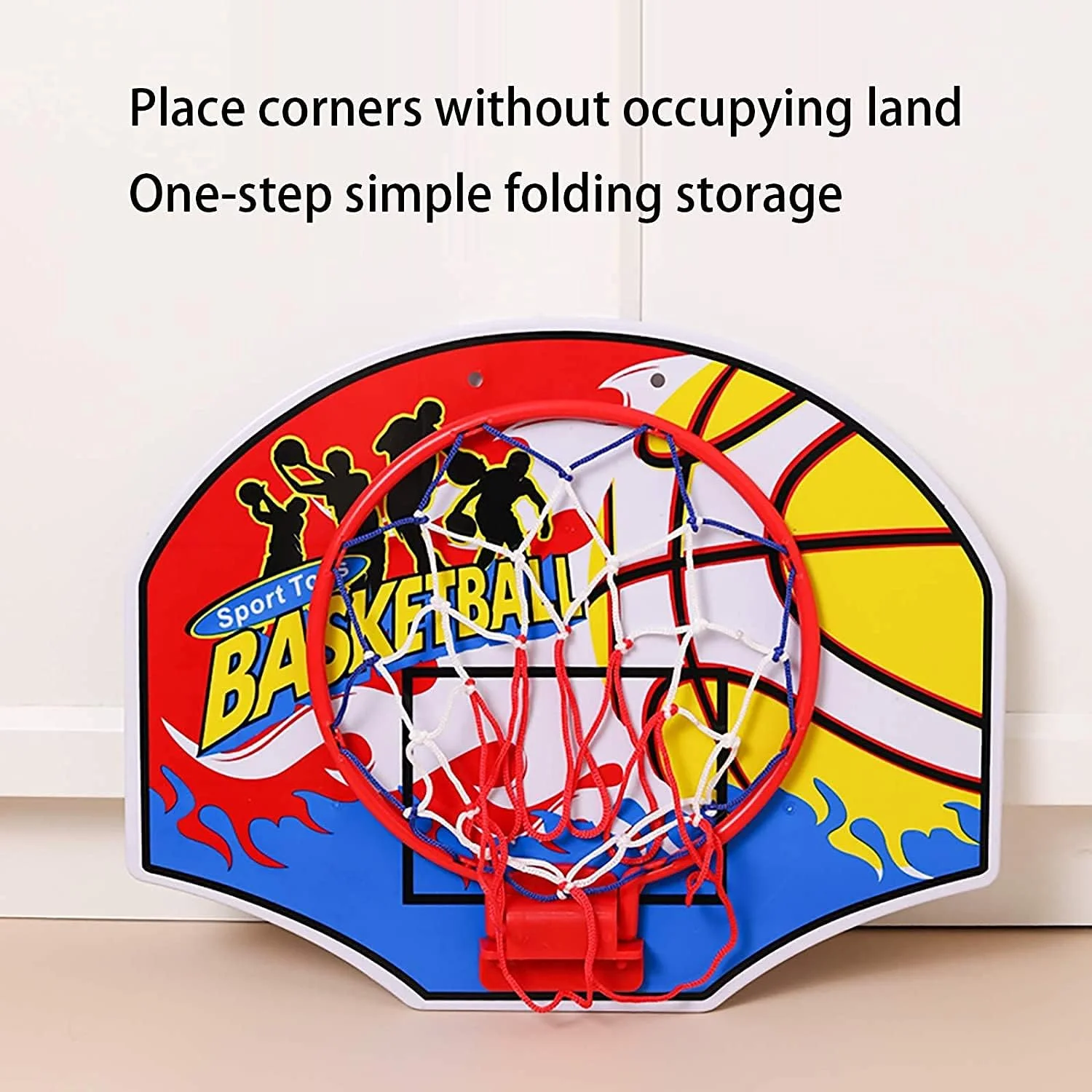 ست حلقه بسکتبال کوچک NADAENQ، حلقه بسکتبال تاشو، مینی دروازه بسکتبال داخلی با توپ، تور حلقه، اسباب بازی های بسکتبال کودکان ست حلقه بسکتبال کوچک NADAENQ، حلقه بسکتبال تاشو، مینی دروازه بسکتبال داخلی با توپ، تور حلقه، اسباب بازی های بسکتبال کودکان