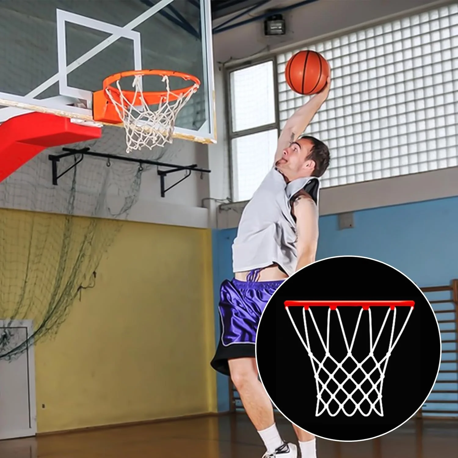 کالیون، 8 عدد تور بسکتبال کوچک، تورهای بسکتبال بادوام جایگزین با 8 حلقه، تور کوچک بسکتبال برای اتاق، داخل خانه، بیرون از خانه، درب، دیوار، مناسب برای حلقه های 8 تا 10.25 اینچ کالیون، 8 عدد تور بسکتبال کوچک، تورهای بسکتبال بادوام جایگزین با 8 حلقه، تور کوچک بسکتبال برای اتاق، داخل خانه، بیرون از خانه، درب، دیوار، مناسب برای حلقه های 8 تا 10.25 اینچ