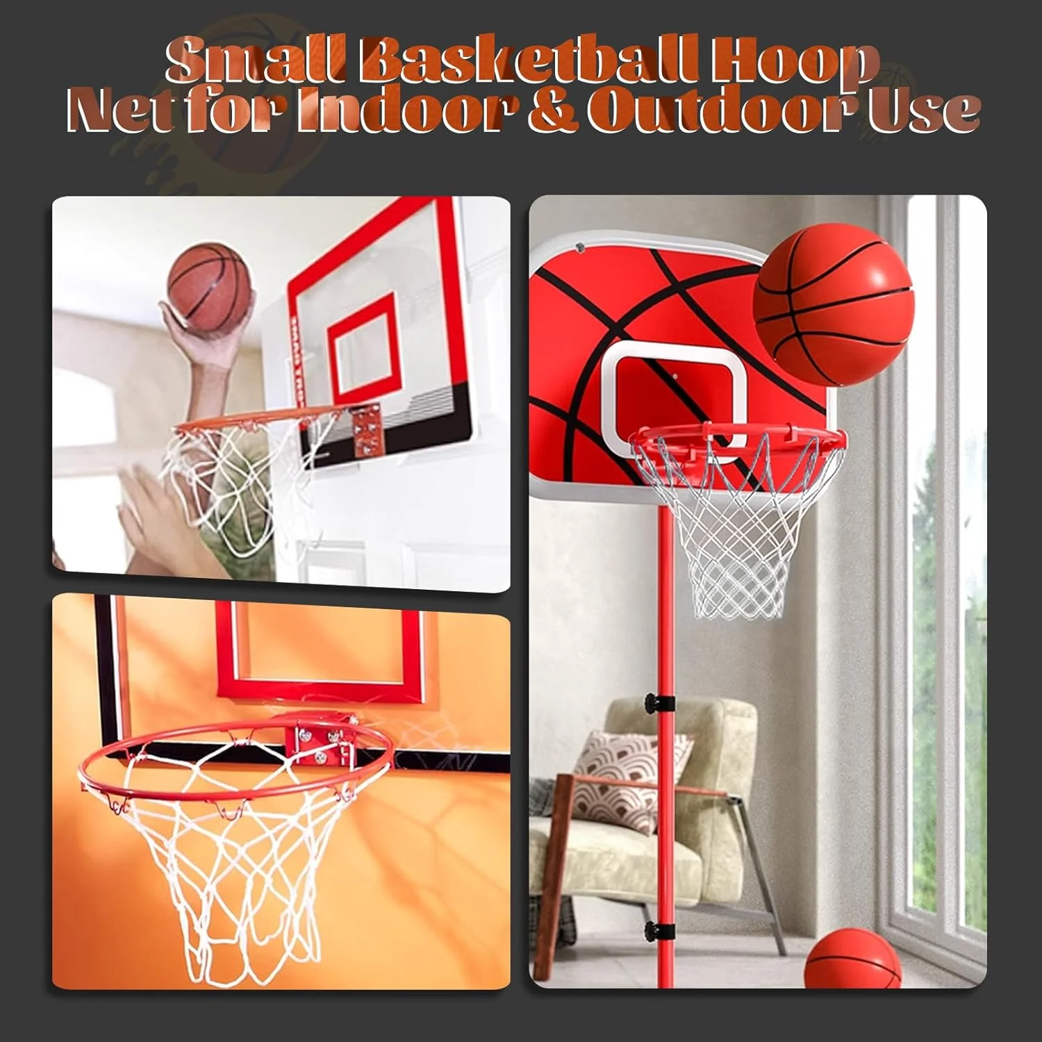 کالیون، 8 عدد تور بسکتبال کوچک، تورهای بسکتبال بادوام جایگزین با 8 حلقه، تور کوچک بسکتبال برای اتاق، داخل خانه، بیرون از خانه، درب، دیوار، مناسب برای حلقه های 8 تا 10.25 اینچ کالیون، 8 عدد تور بسکتبال کوچک، تورهای بسکتبال بادوام جایگزین با 8 حلقه، تور کوچک بسکتبال برای اتاق، داخل خانه، بیرون از خانه، درب، دیوار، مناسب برای حلقه های 8 تا 10.25 اینچ